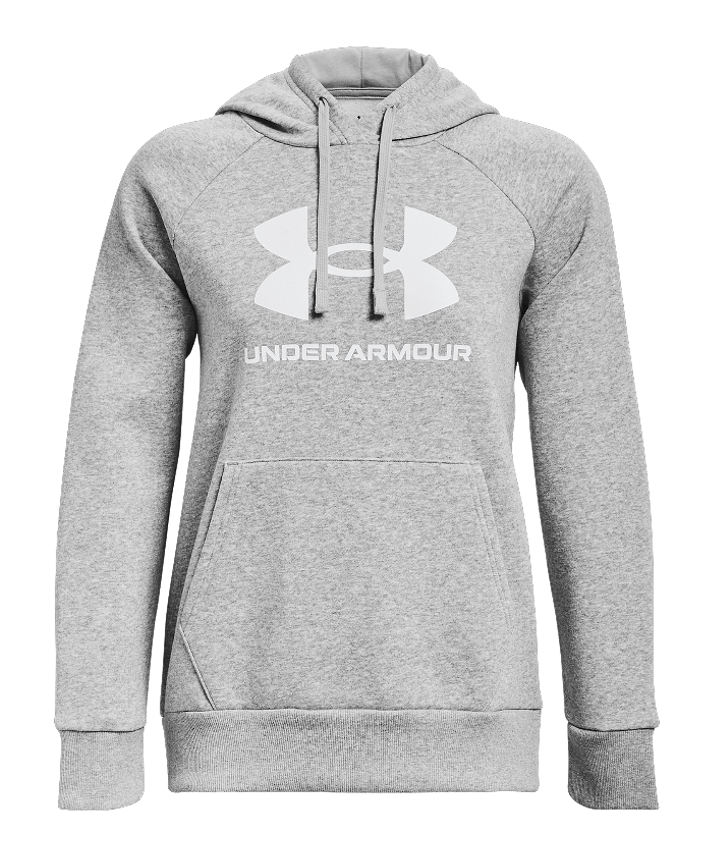 Under Armour Rival Fleece Big Logo Hoody Damen Grau F012 - grau