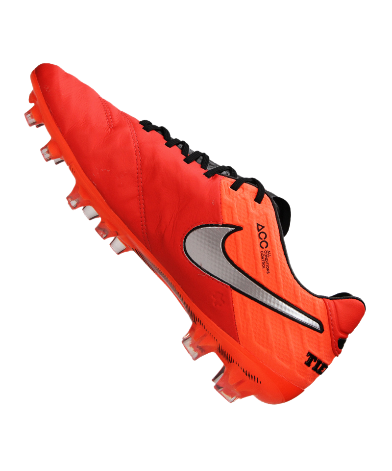 Nike Tiempo Legend VI FG Rot Silber F608 - rot