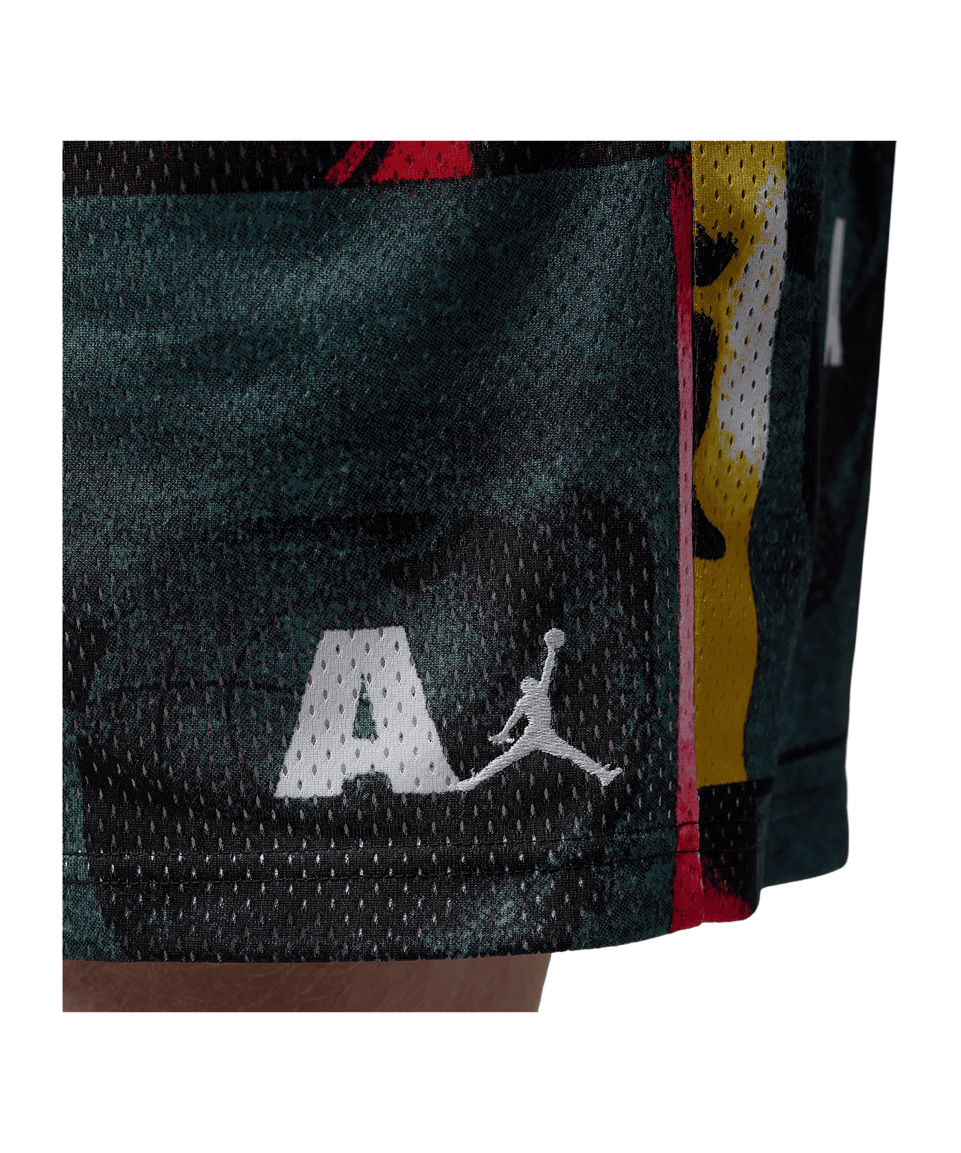Jordan Brooklyn Printed Mesh Short Weiß F100 - weiss