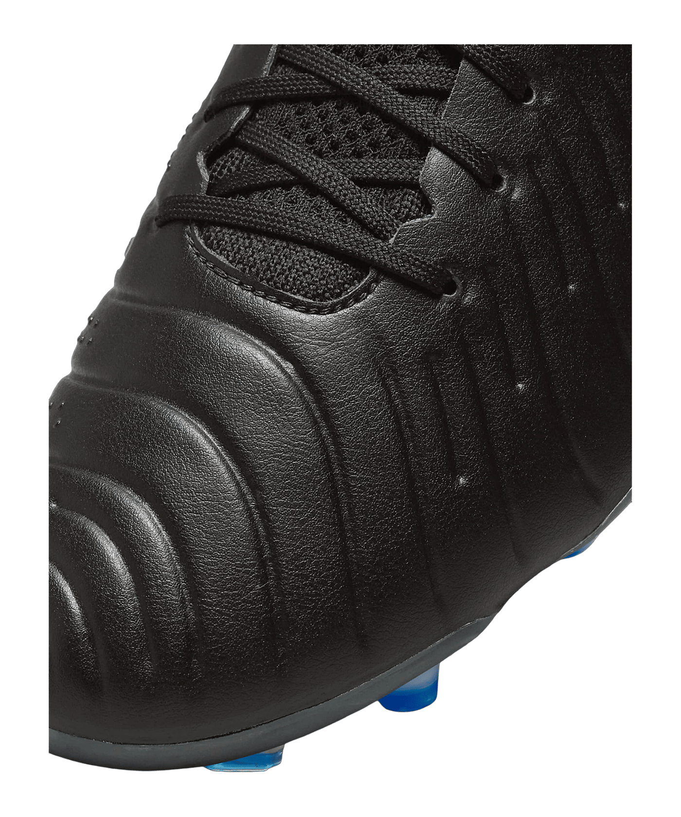 Nike Tiempo Legend X Elite FG Shadow Schwarz Silber Blau F040 - schwarz