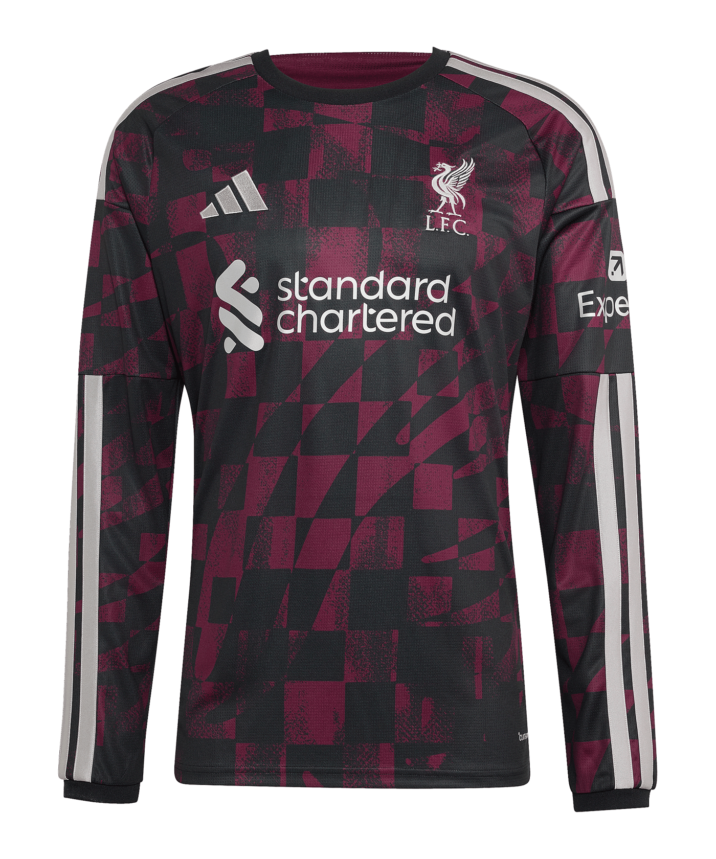 adidas FC Liverpool Trikot Langarm 3rd 2026/2027 Schwarz - schwarz