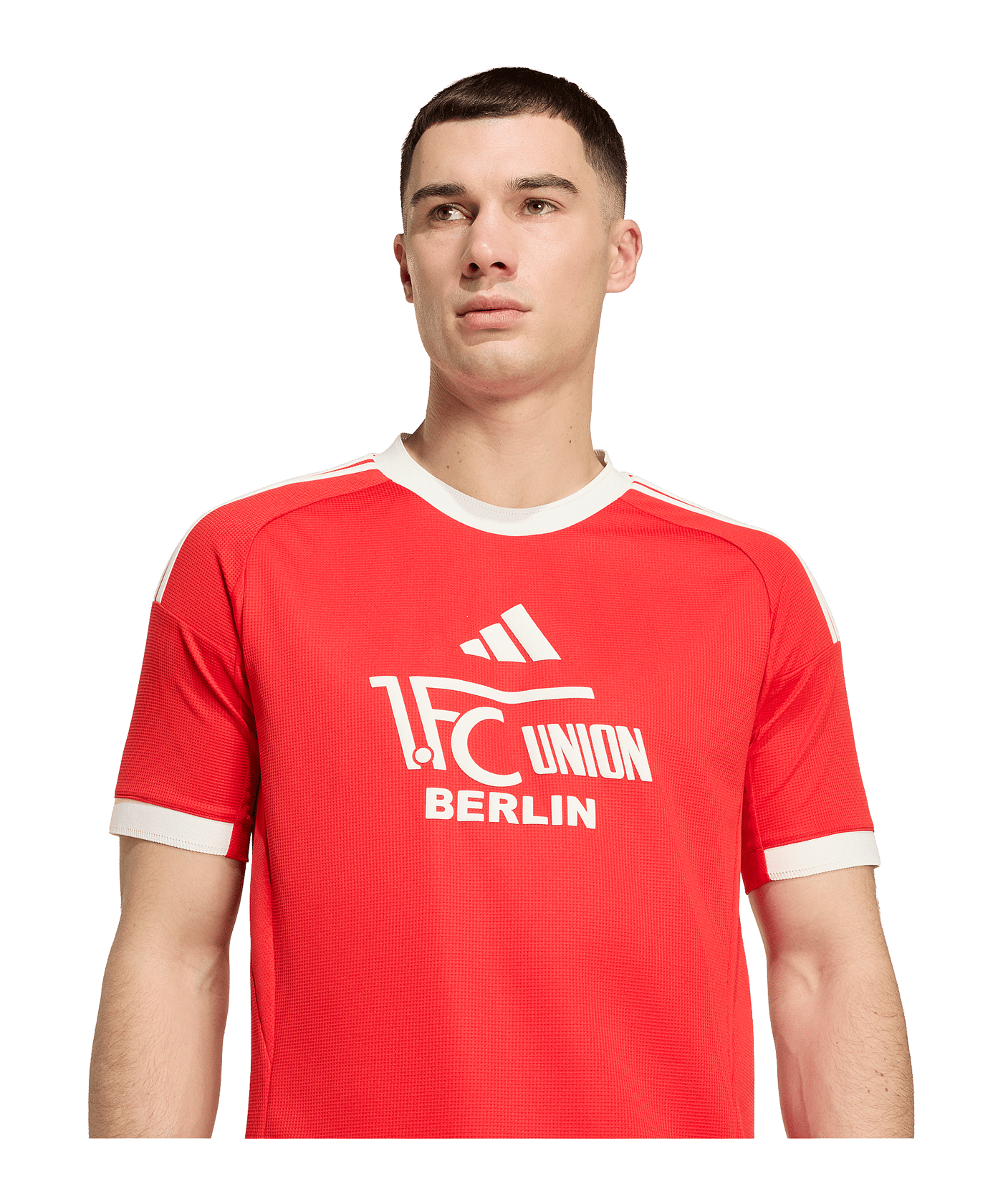 adidas 1. FC Union Berlin 4th Trikot 2025/2026 Jersey White - rot