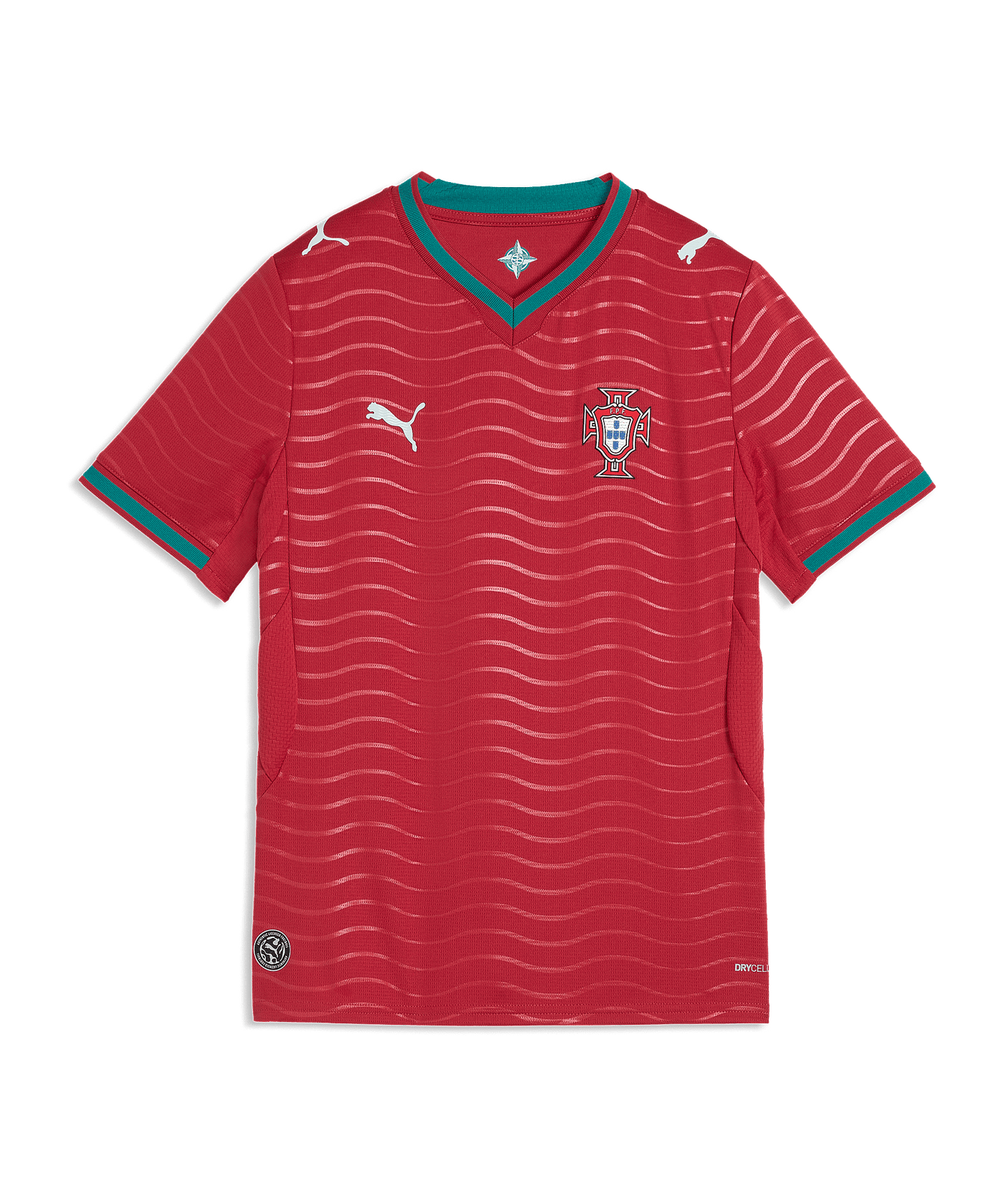 PUMA FPF Portugal Replica Trikot Home WM 2026 Kids Rot F01 - rot