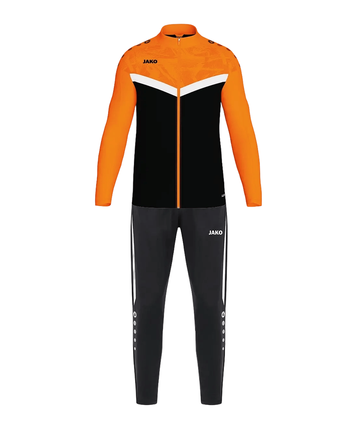 JAKO Iconic Trainingsanzug Schwarz F807 - schwarz