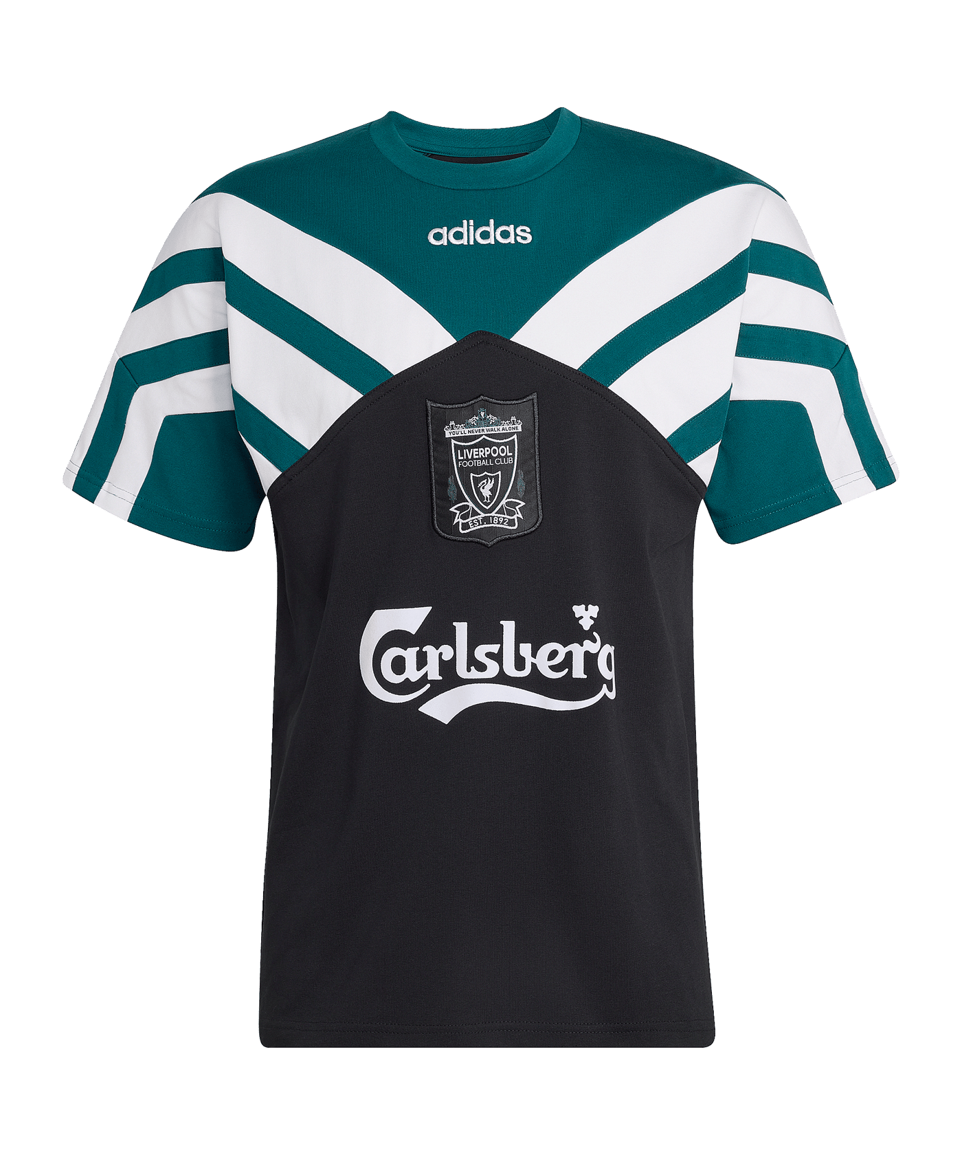 adidas FC Liverpool T-Shirt 95 Schwarz - schwarz