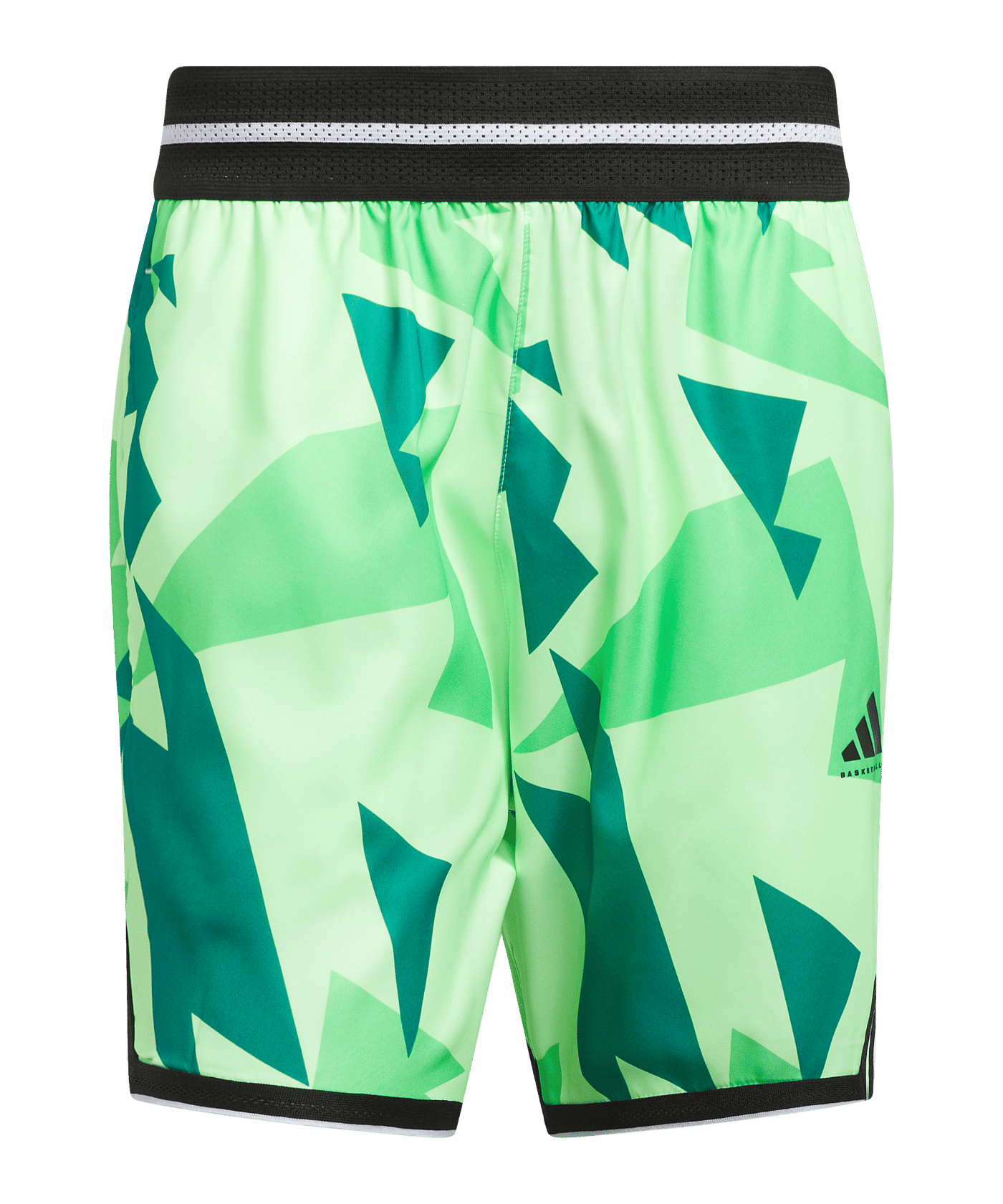 adidas Crazylite AOP 2 Short Grau - gruen