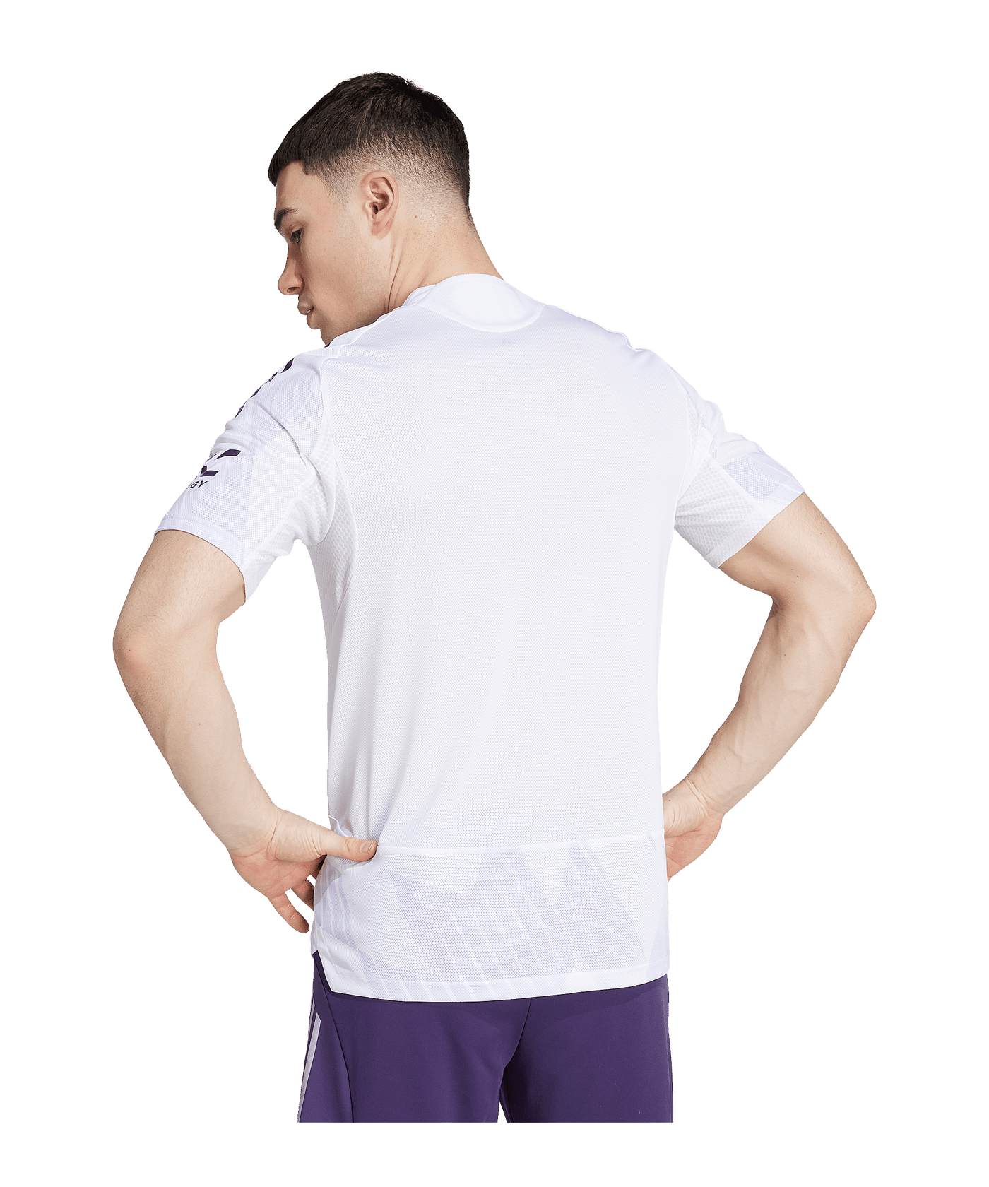 adidas Manchester United Authentic Trikot Away 2025/2026 Weiß - weiss