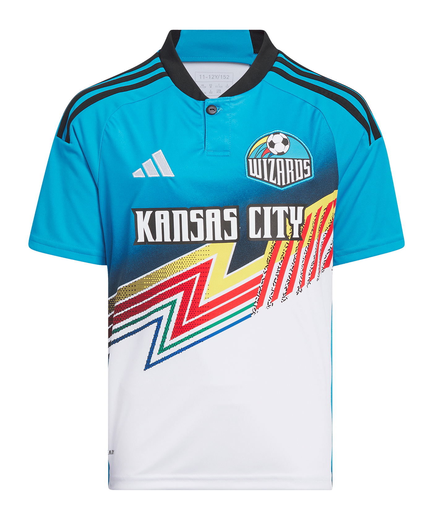adidas Sporting Kansas City Trikot 3rd 2024 Kids Weiss - weiss