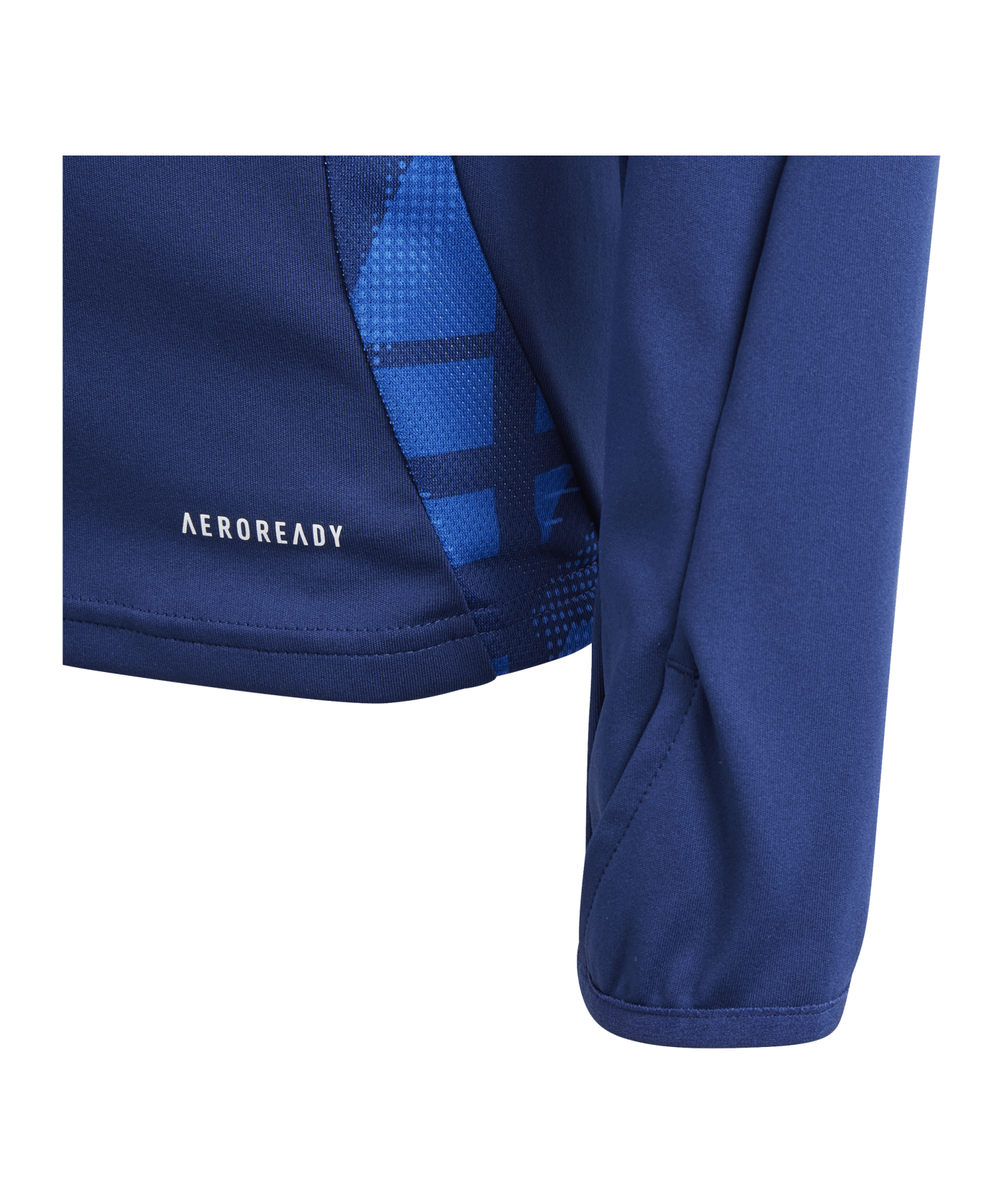 adidas Italien HalfZip Sweatshirt EM 2024 Kids Blau - blau