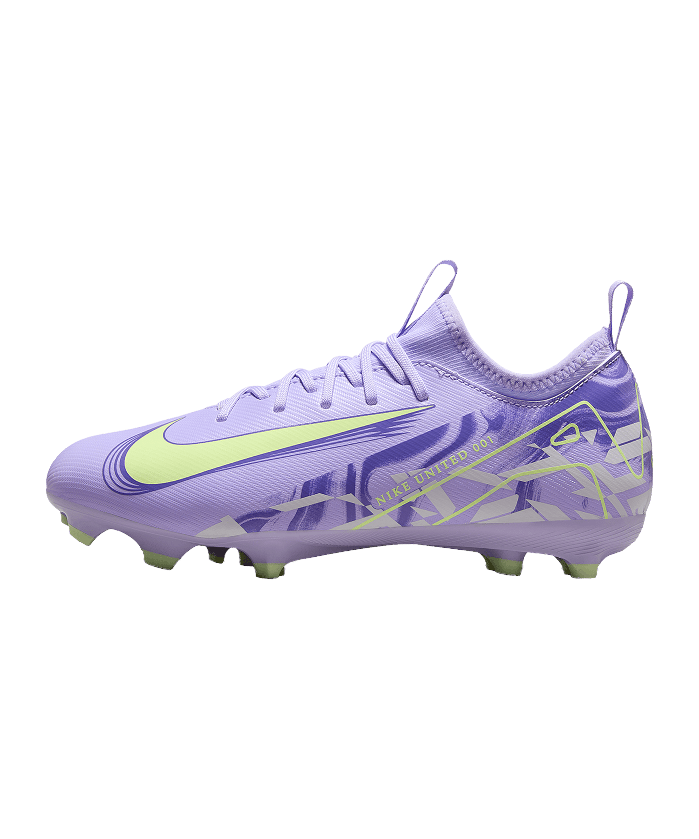 Nike Jr Air Zoom Mercurial Vapor XVI Academy FG/MG United Kids Lila F500 - lila