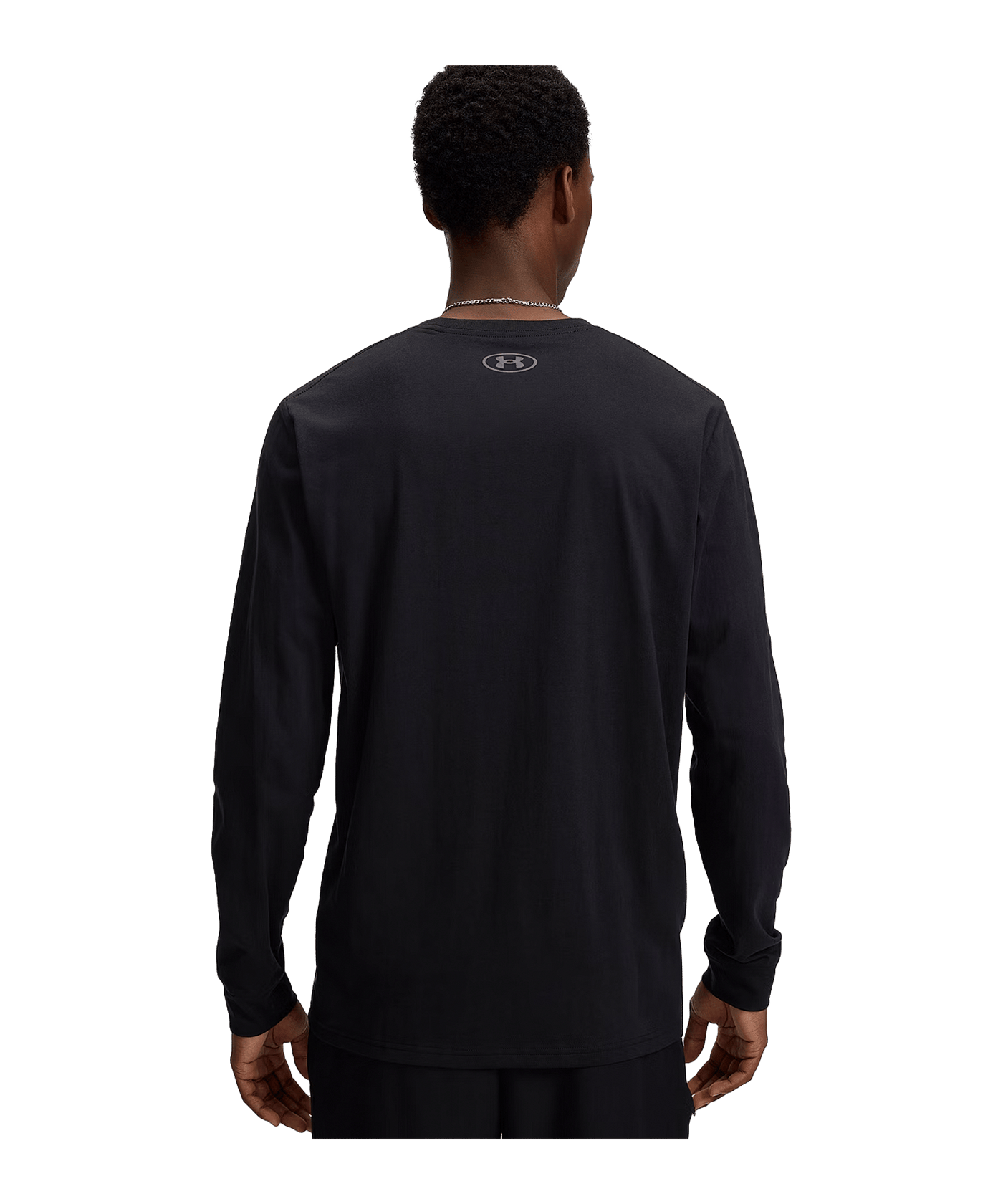 Under Armour Sportstyle Left Chest Longsleeve Schwarz F002 - schwarz