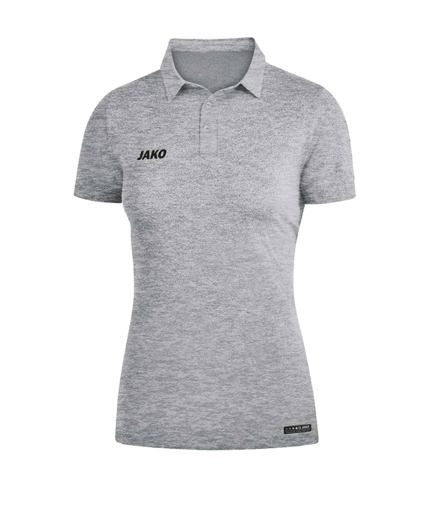 Jako Premium Basics Poloshirt Damen Grau F40 - grau