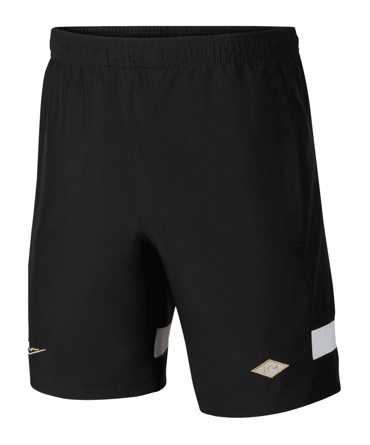 Nike Kylian Mbappe Short Kids Schwarz Weiss F011 - schwarz