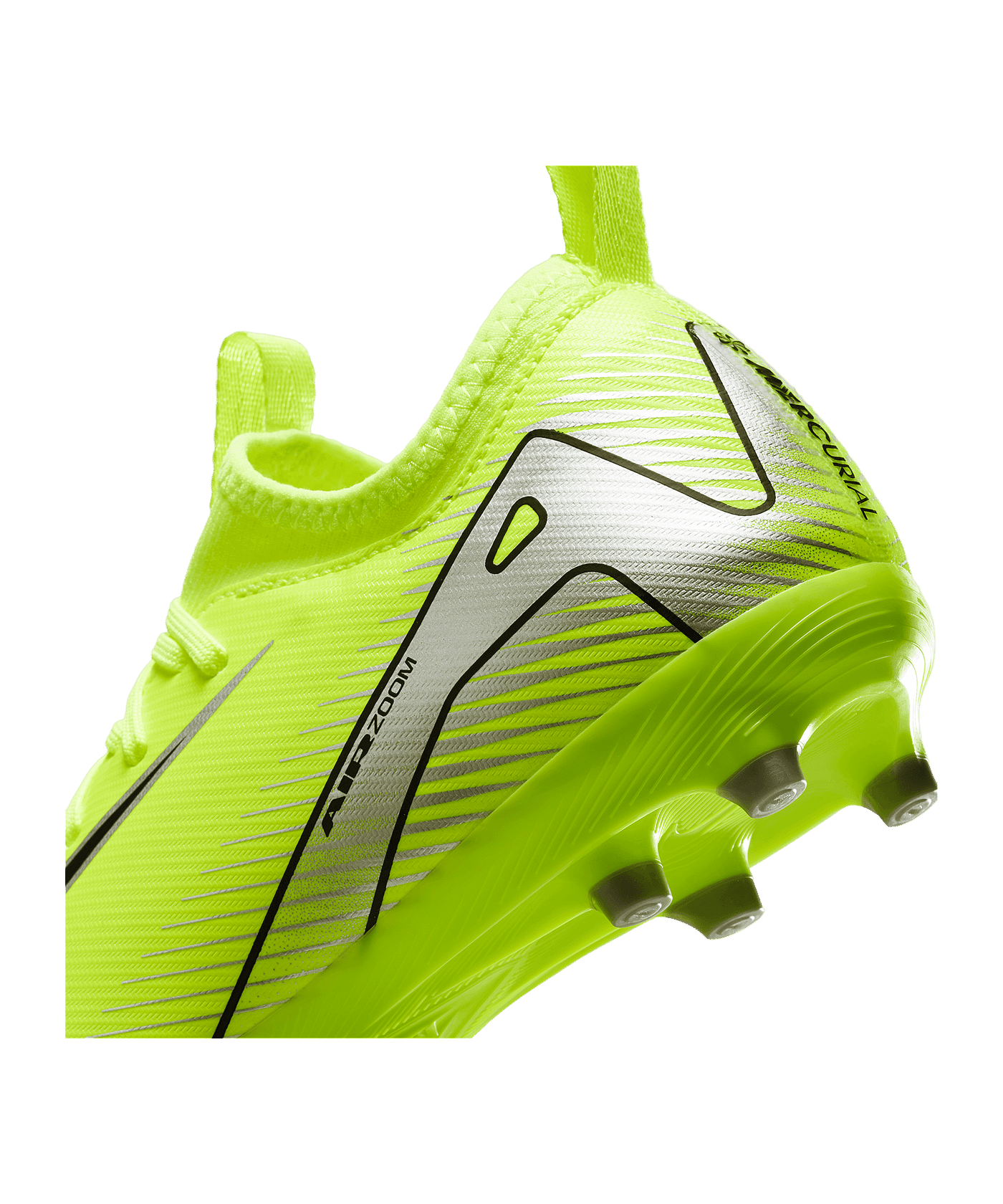 Nike Jr Air Zoom Mercurial Vapor XVI Academy FG/MG Mad Voltage Kids Gelb Schwarz F700 - gelb