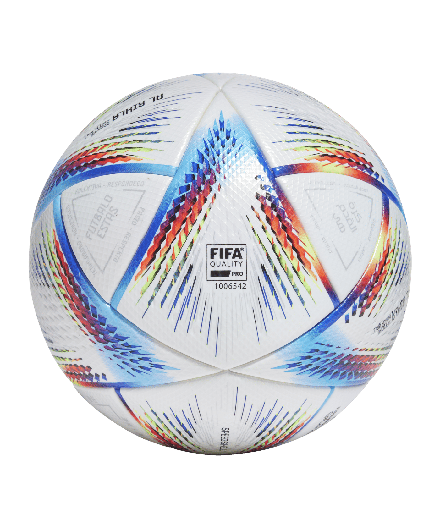 adidas Al Rihla Pro Spielball WM22 Weiss - weiss