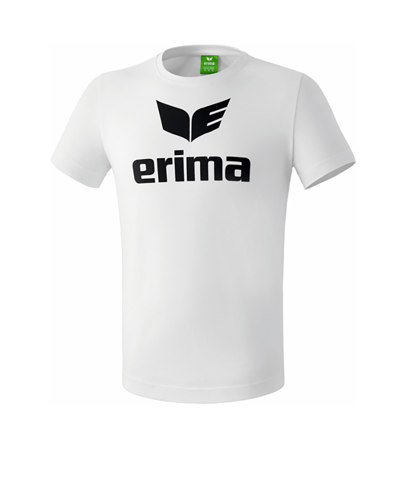 Erima Promo T-Shirt Kids Weiss Schwarz - weiss
