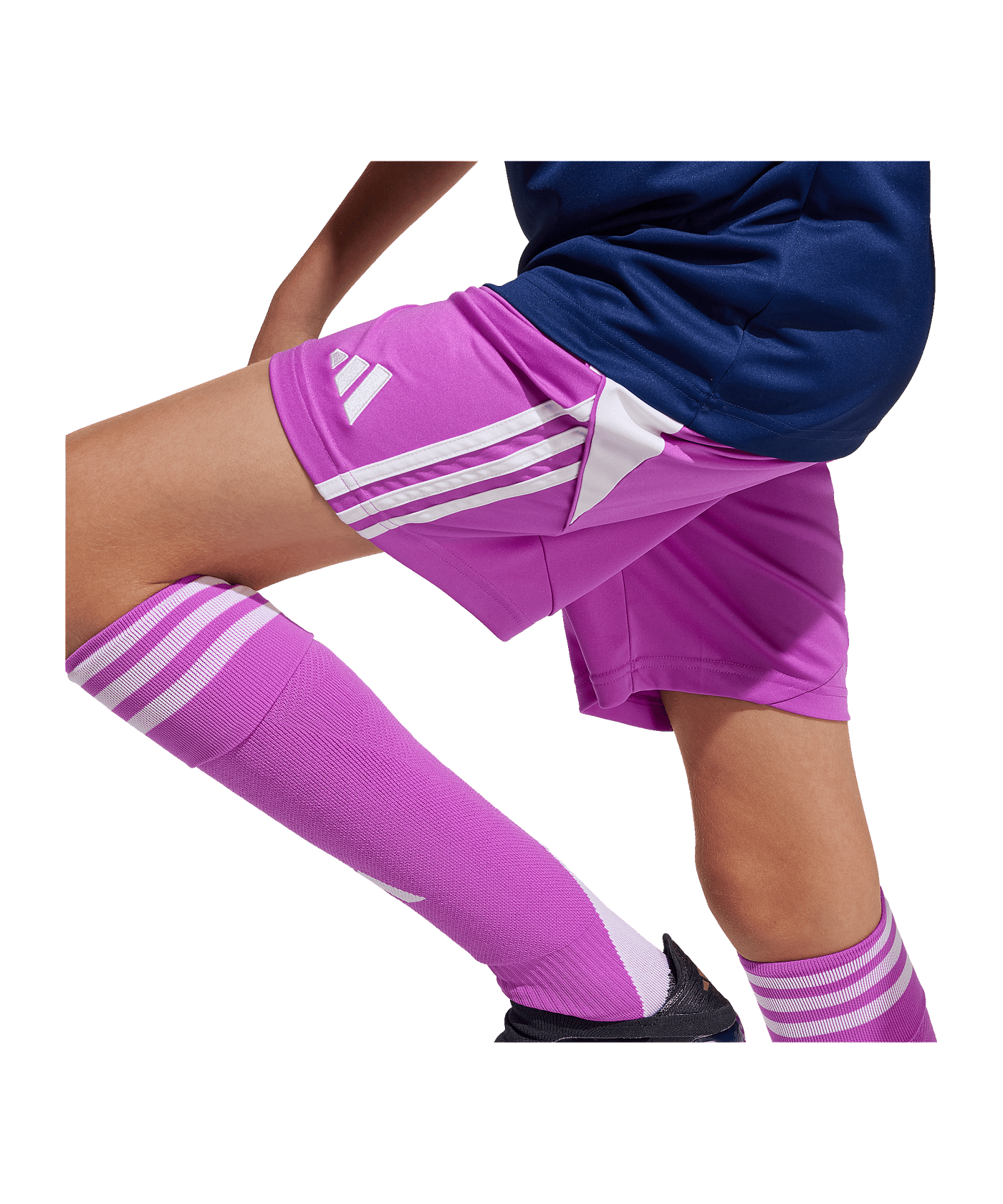 adidas Tiro 24 Short Kids Lila - lila