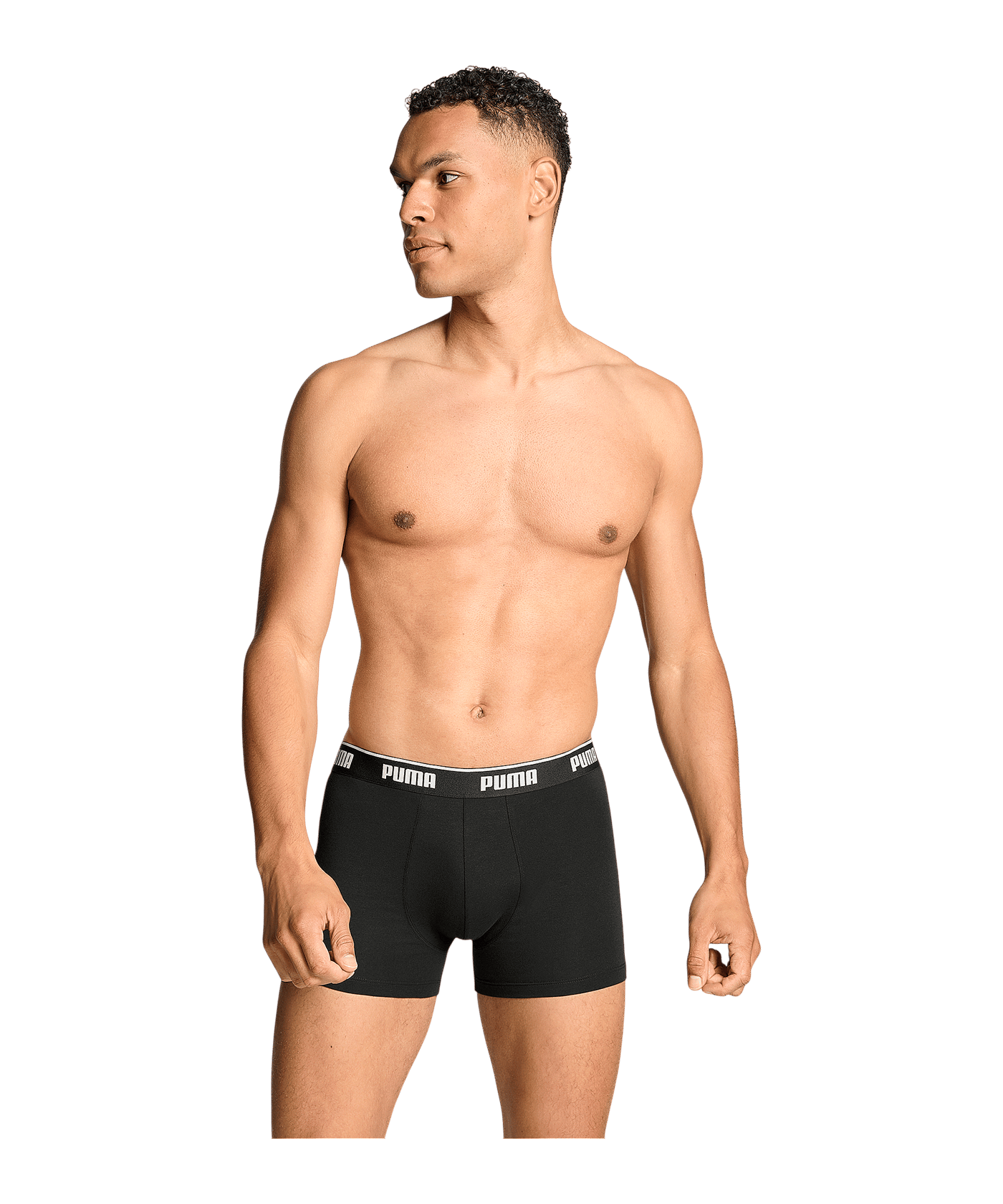 PUMA EVERYDAY BASIC 3er Pack Boxershort Schwarz F001 - schwarz