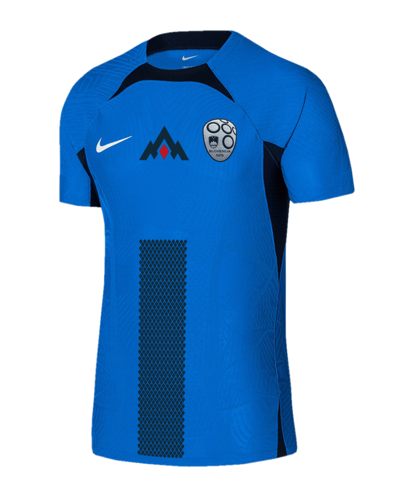 Nike Slowenien Auth. Trikot Away EM 2024 Blau F463 - blau