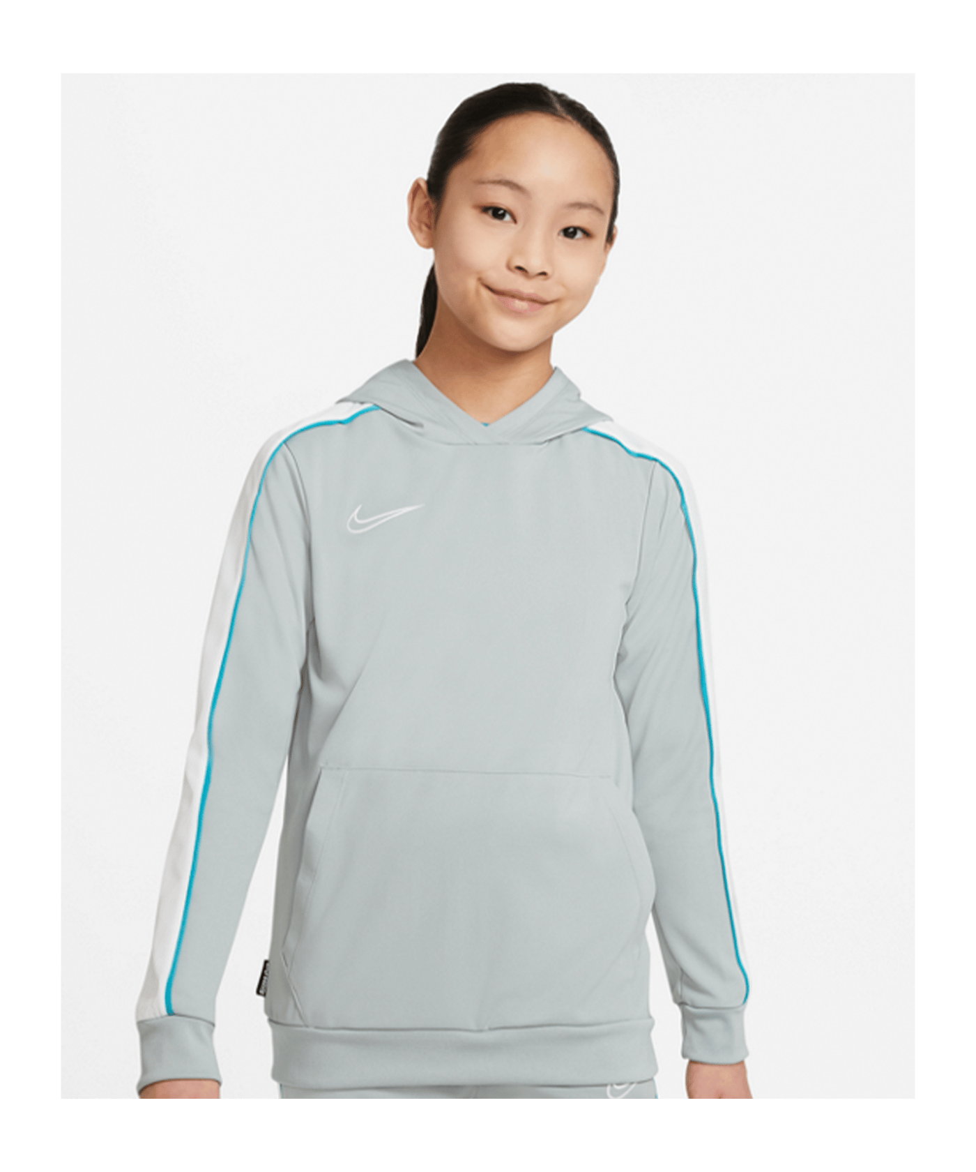 Nike Academy Dri-FIT Hoody Joga Bonito Kids F019 - grau