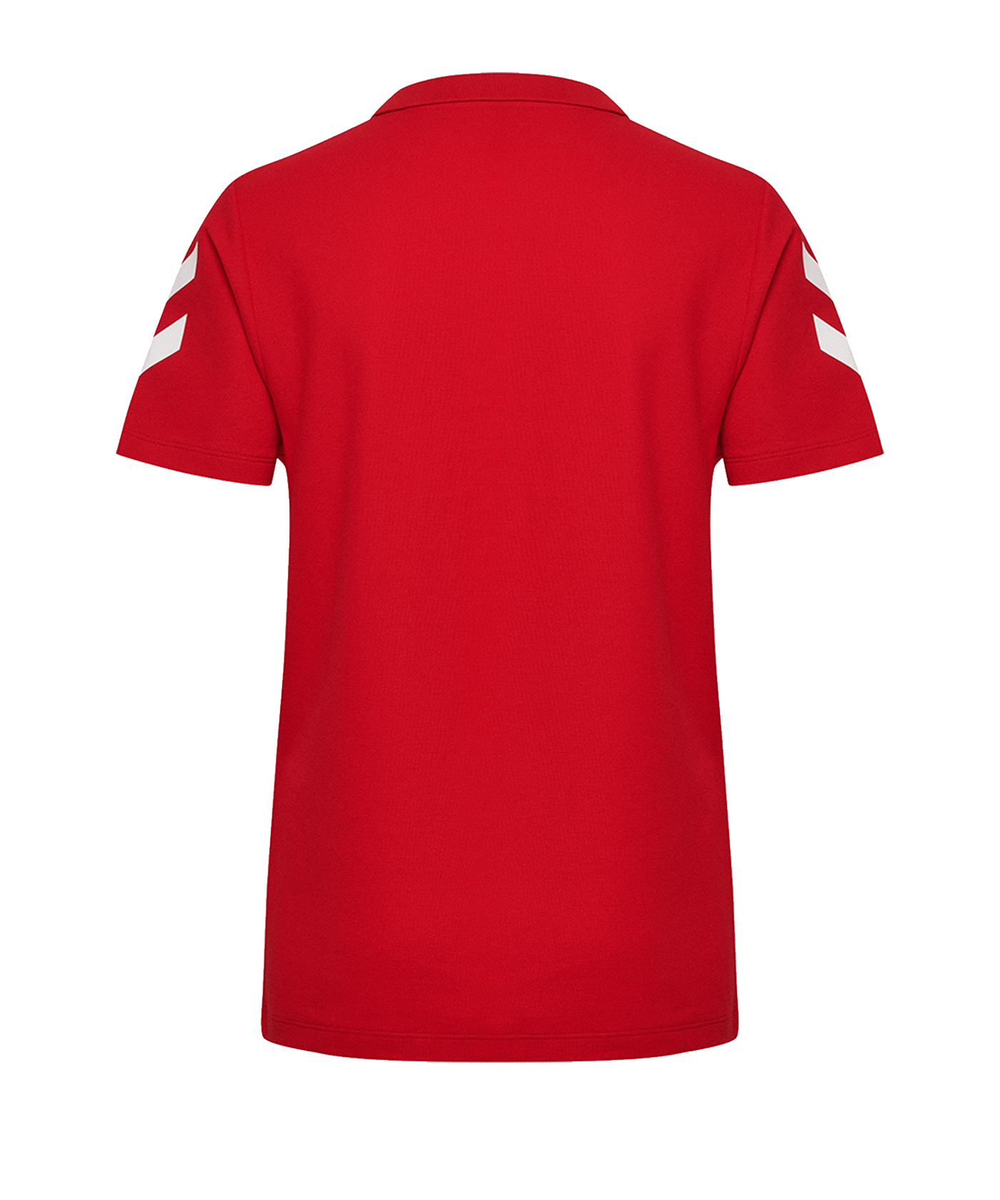 Hummel Cotton Poloshirt Damen Rot F3062 - rot