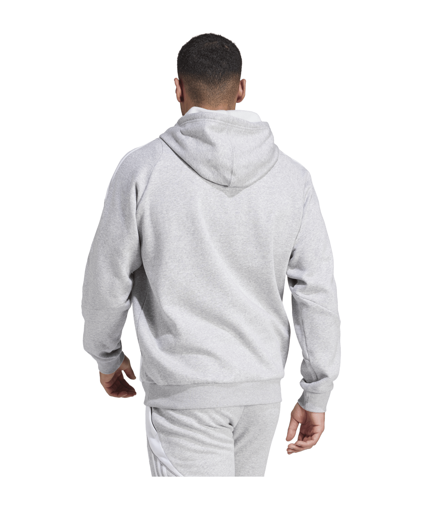 adidas Tiro 24 Hoody Grau Weiss - grau