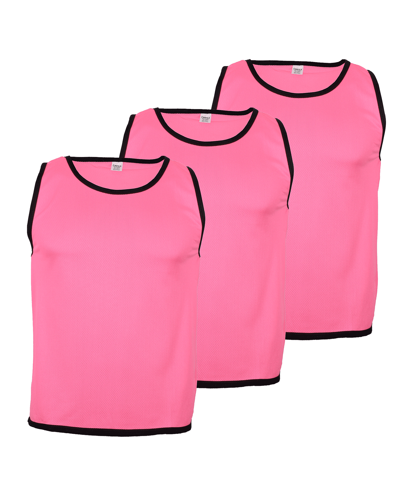 Cawila ACADEMY Trainingsleibchen 3er Set Kids Pink - rosa