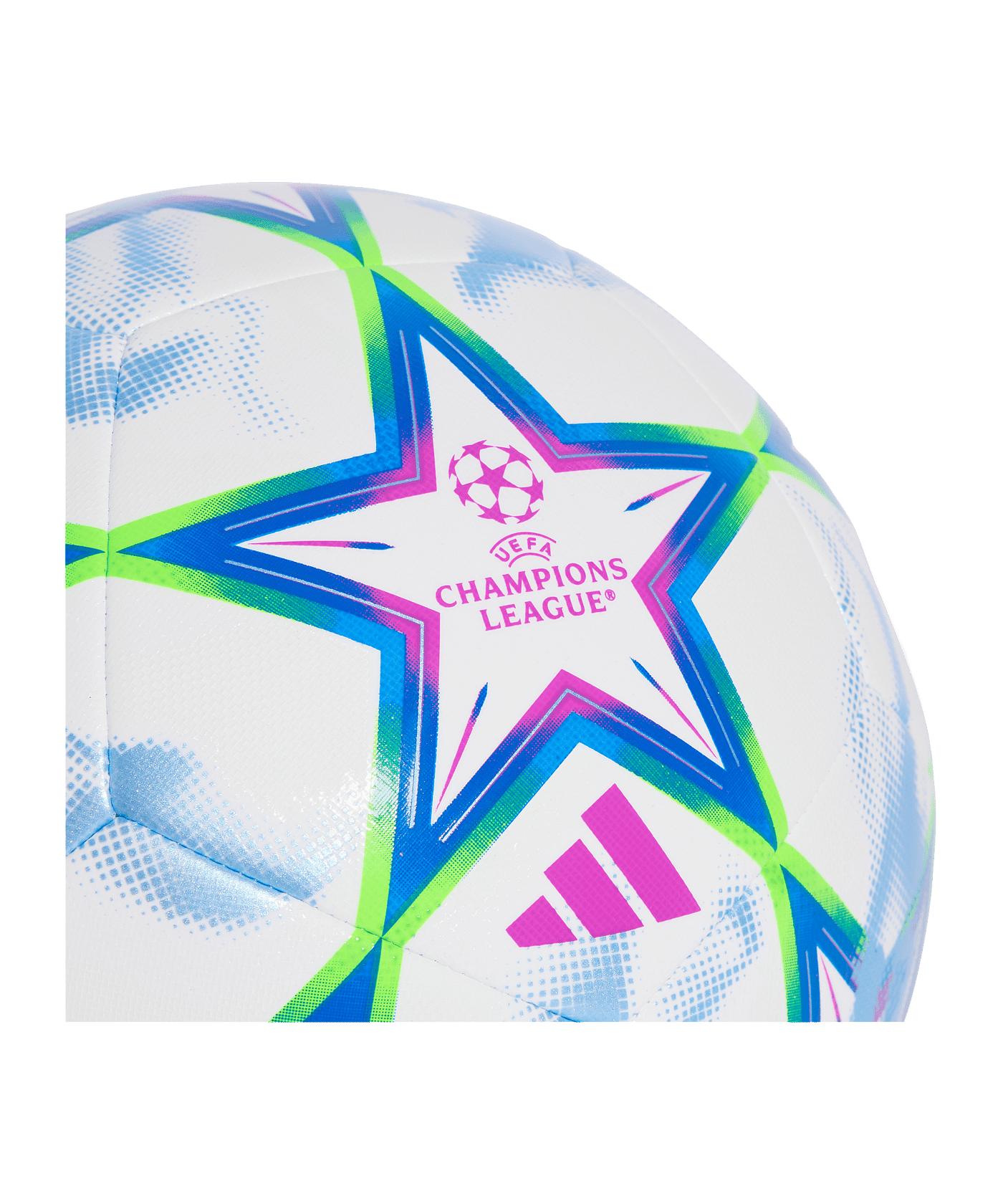 adidas UEFA Champions League Trainingsball Weiß - weiss