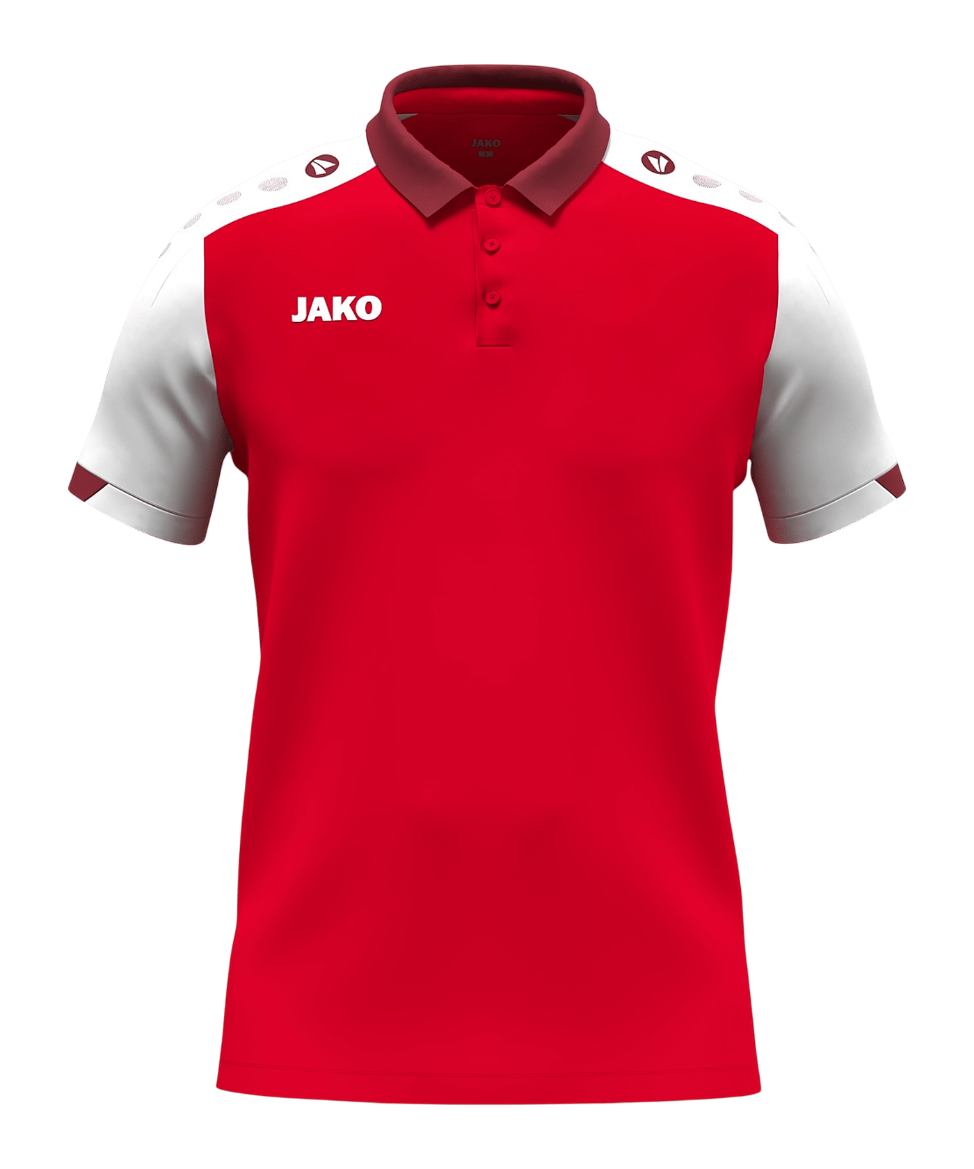 JAKO Dynamic Polo Kids Rot F114 - rot