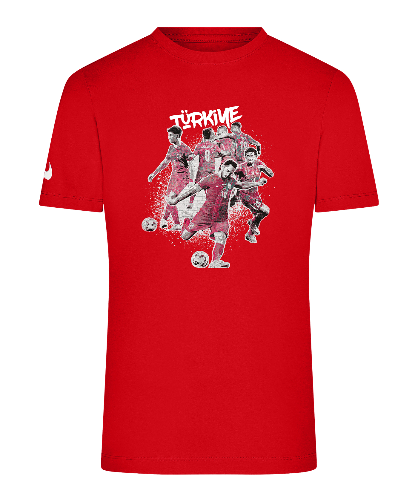 Nike Turkey TFF Team Proud T-Shirt Kids Rot - rot