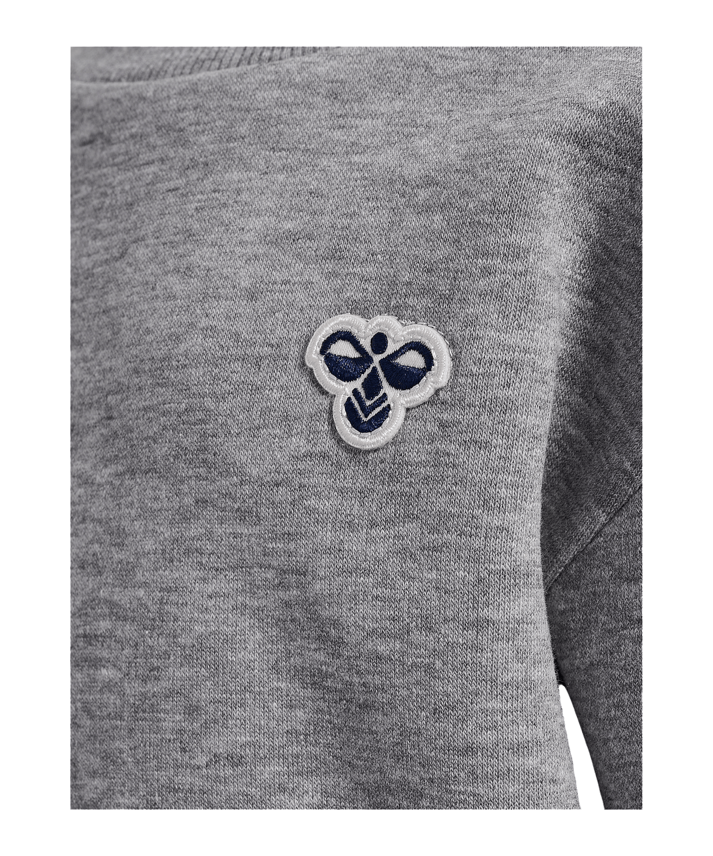Hummel Mini Loose Bee Sweatshirt Kids Grau F2006 - grau
