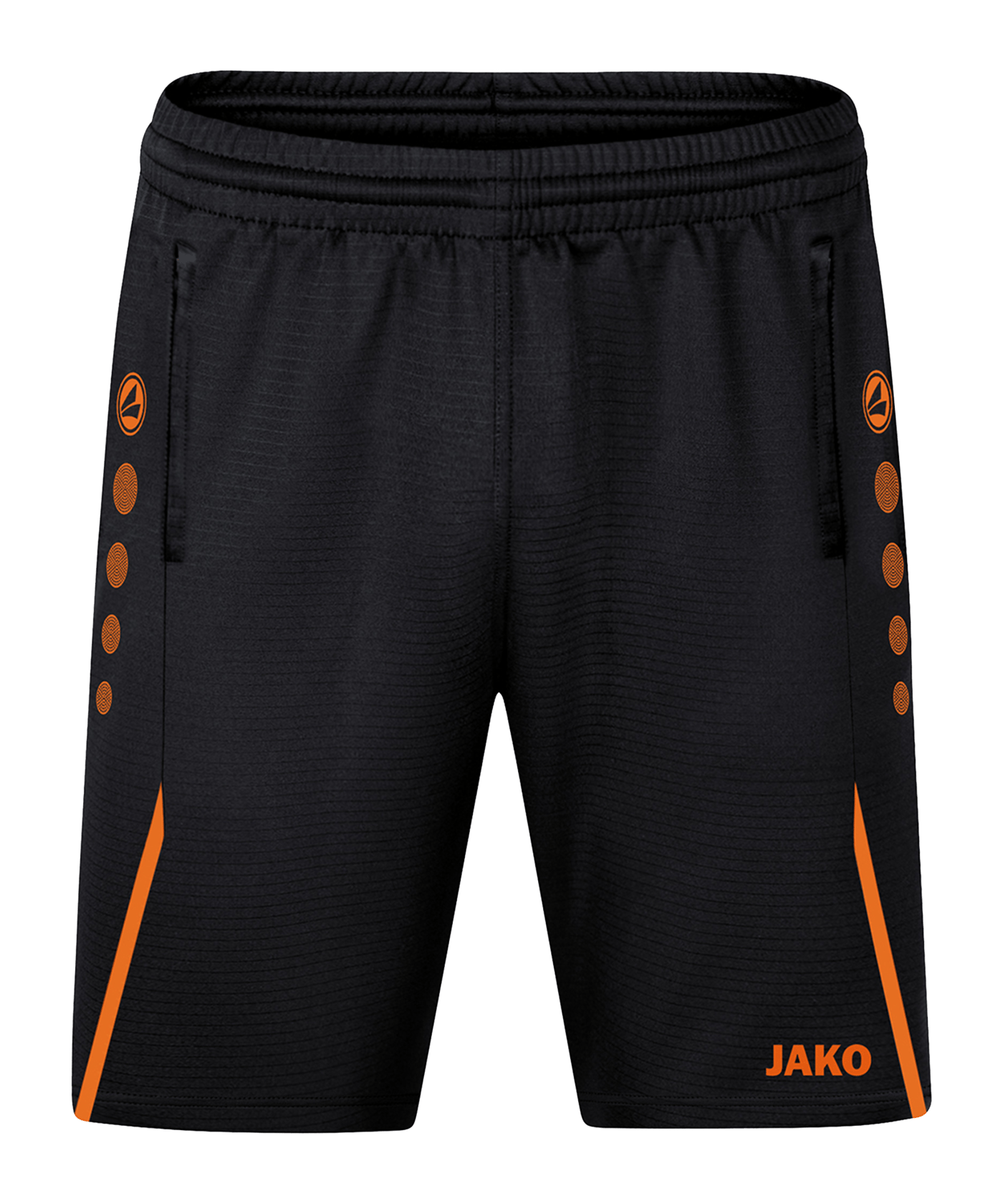 JAKO Challenge Trainingsshort Schwarz Orange F807 - schwarz