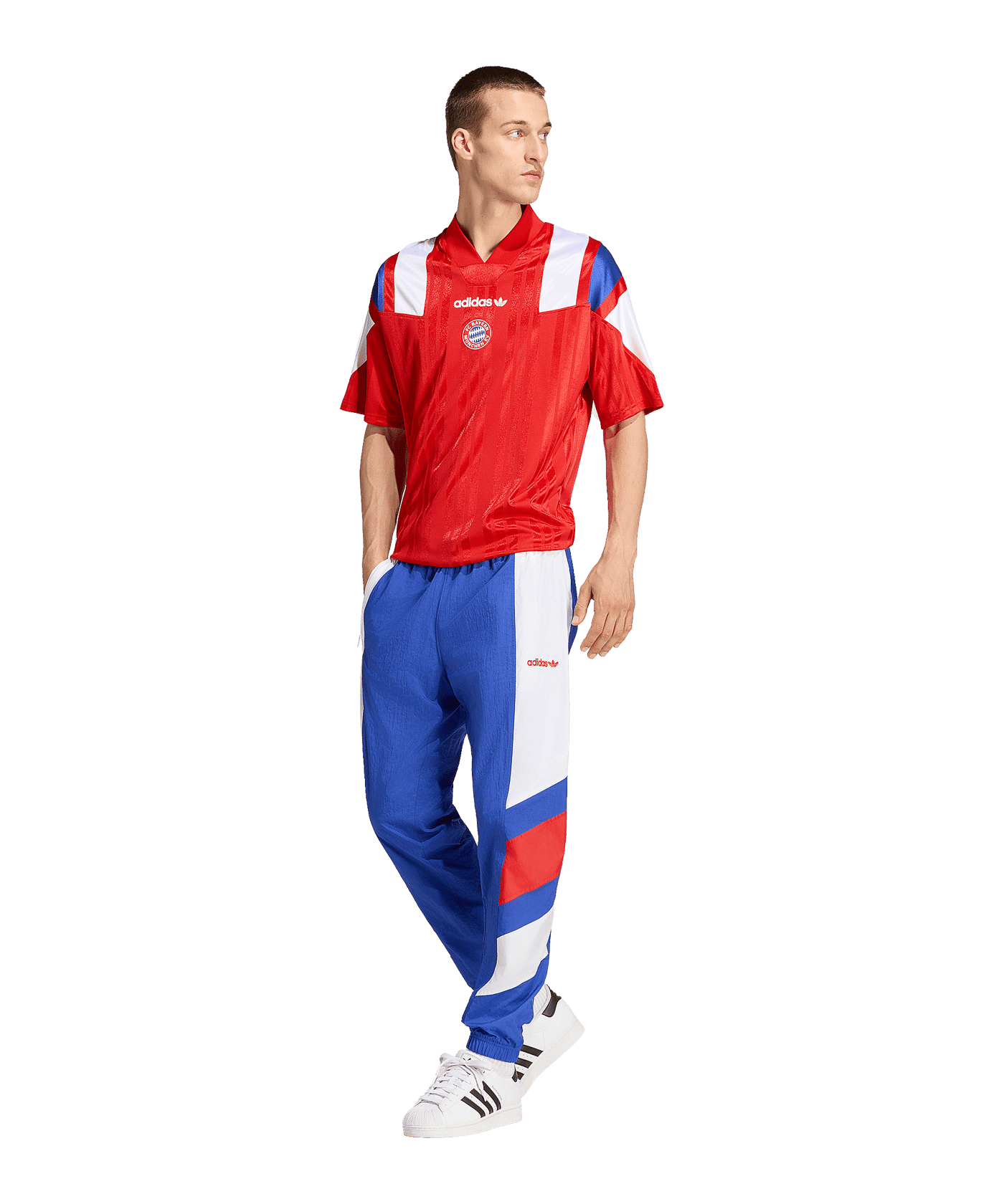 adidas FC Bayern München EQT Trikot Rot - rot