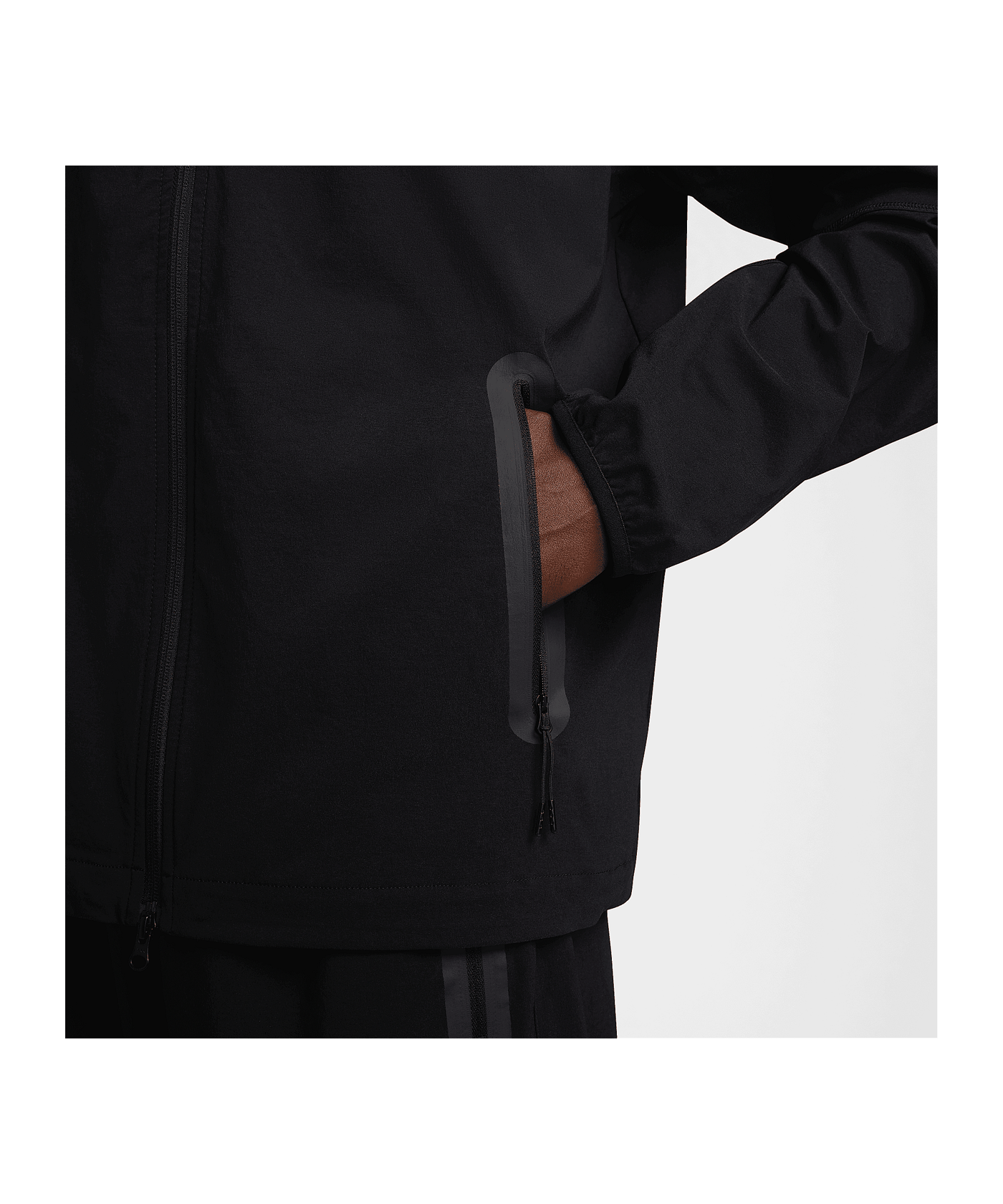 Nike Tech Woven Jacke Schwarz F010 - schwarz