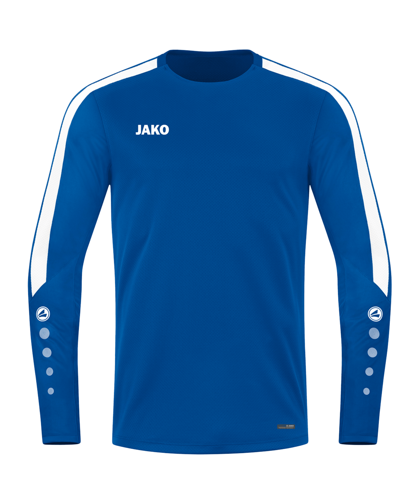JAKO Power Sweatshirt Kids Blau Weiss F400 - blau