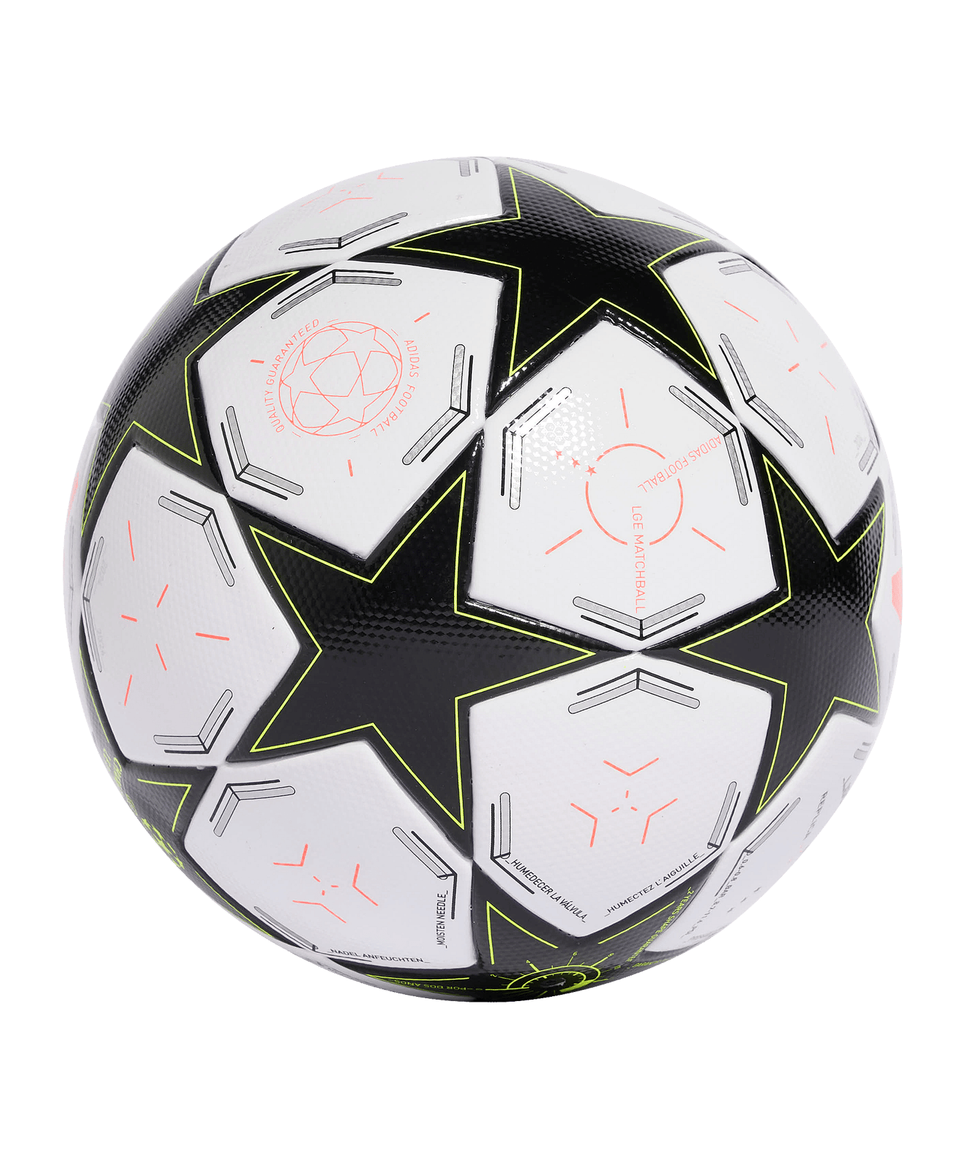 adidas UCL League Trainingsball Weiss - weiss