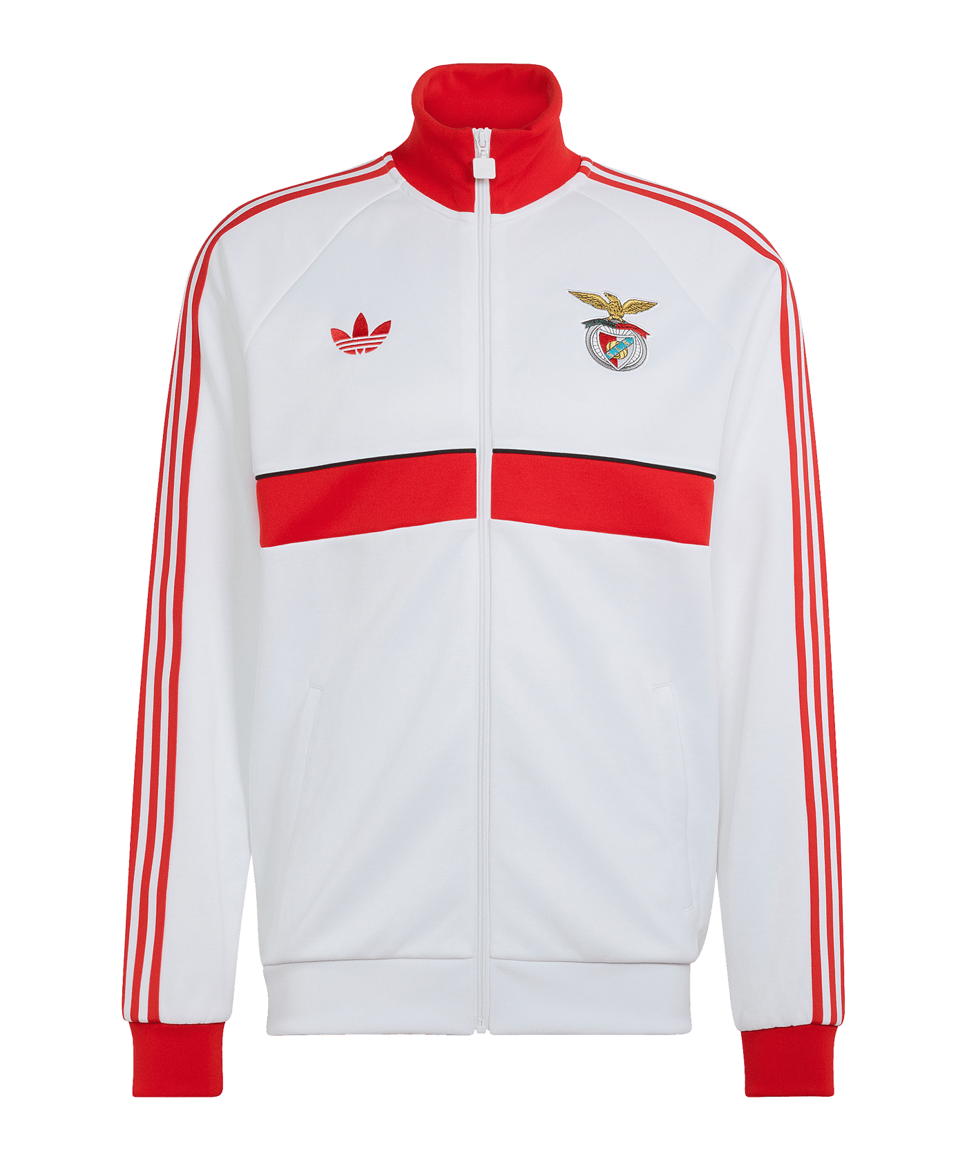 adidas Originals Benfica Lissabon Jacke Weiß - weiss