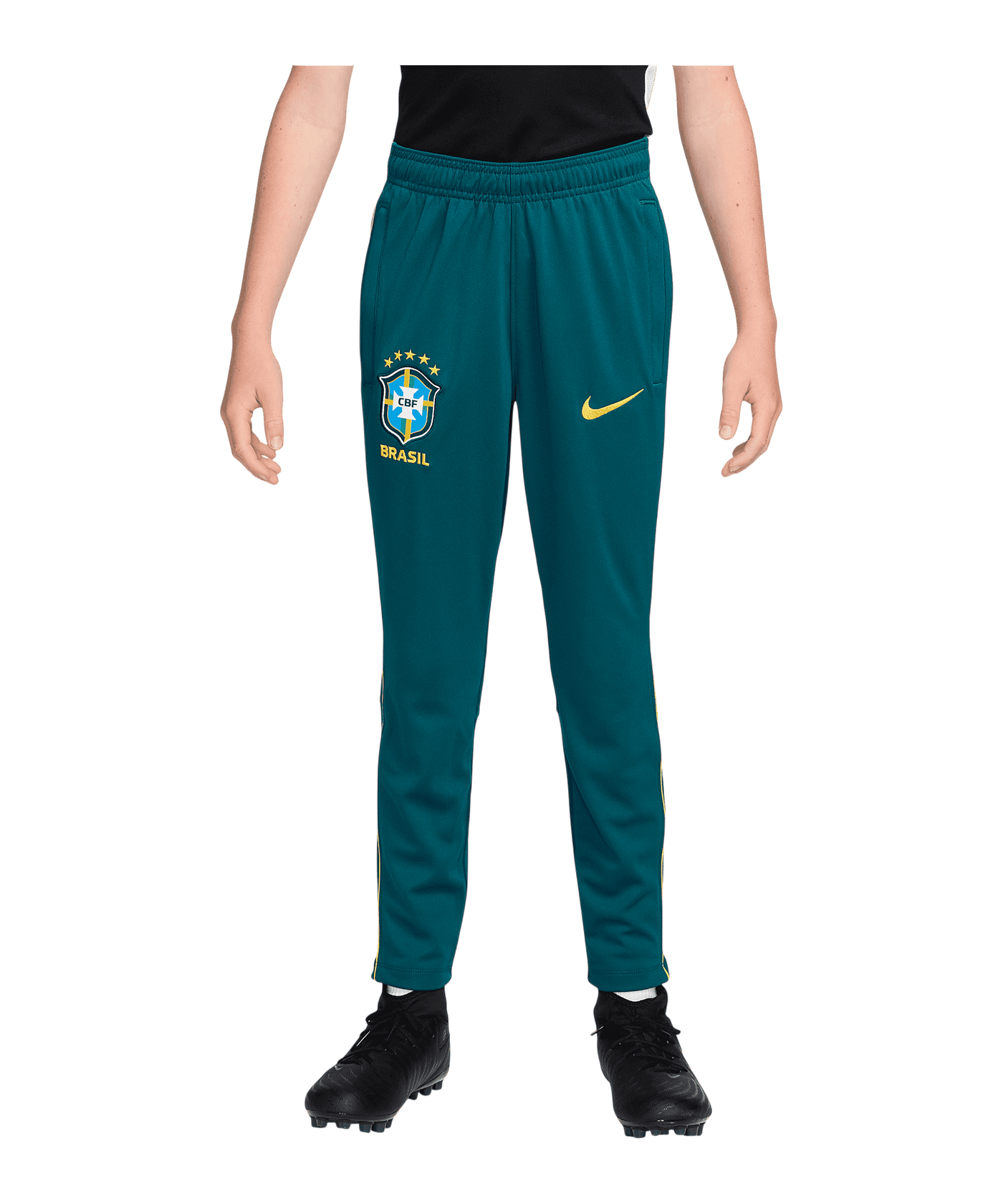 Nike CBF Brasilien Trainingshose Kids Grün F381 - gruen