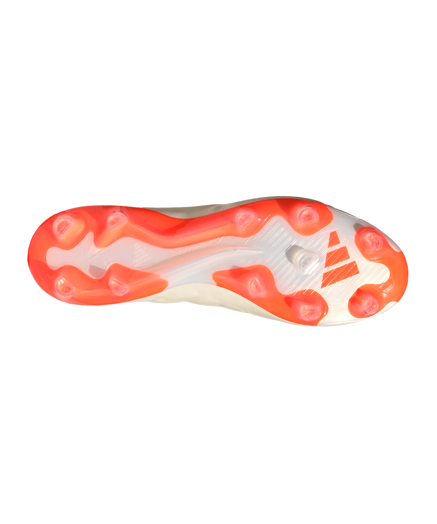 adidas COPA Pure.1 FG Heatspawn Weiss Orange - weiss