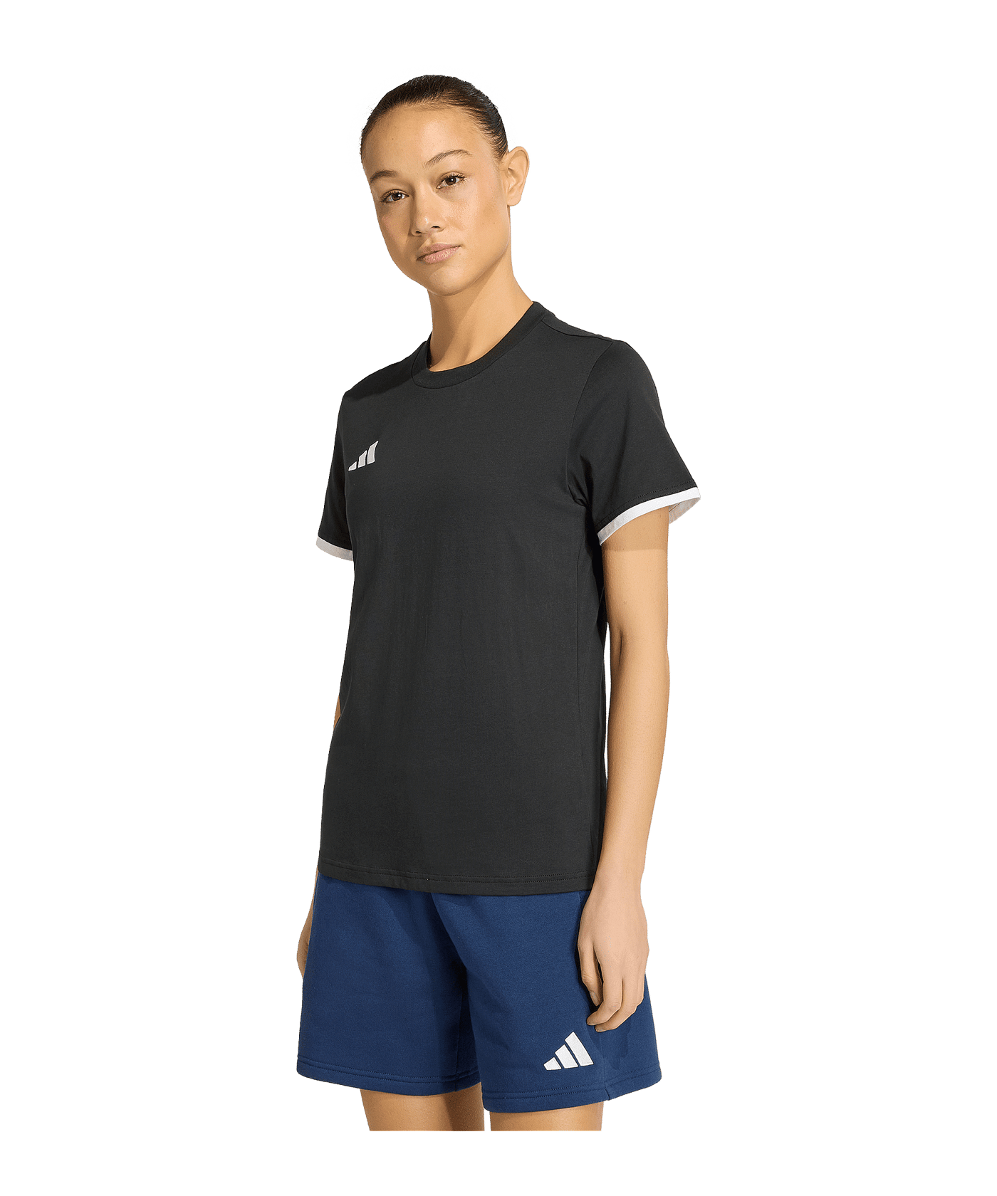 adidas Entrada 26 T-Shirt Damen Schwarz - schwarz