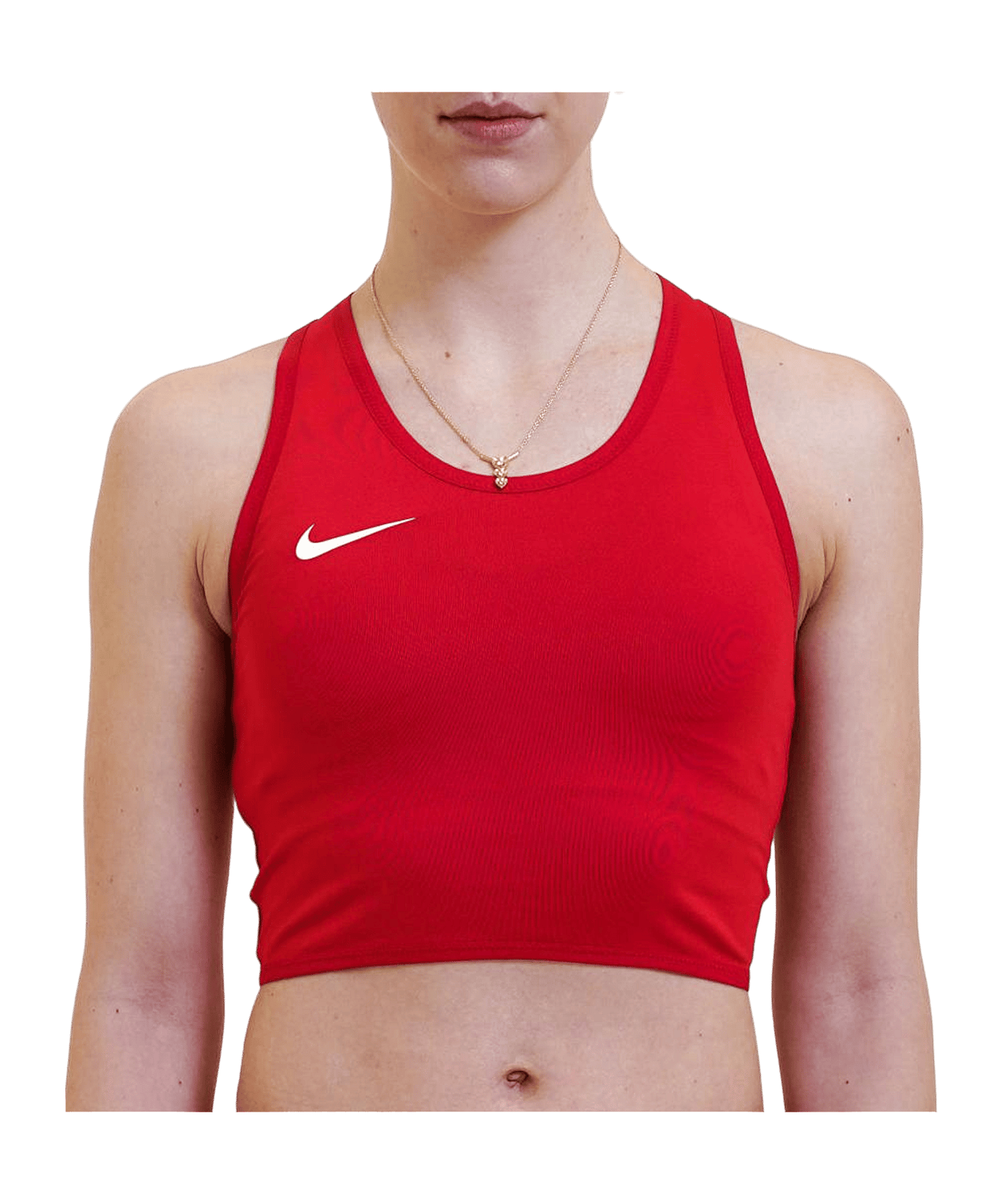 Nike Team Stock Tanktop Running Damen Rot F657 - rot