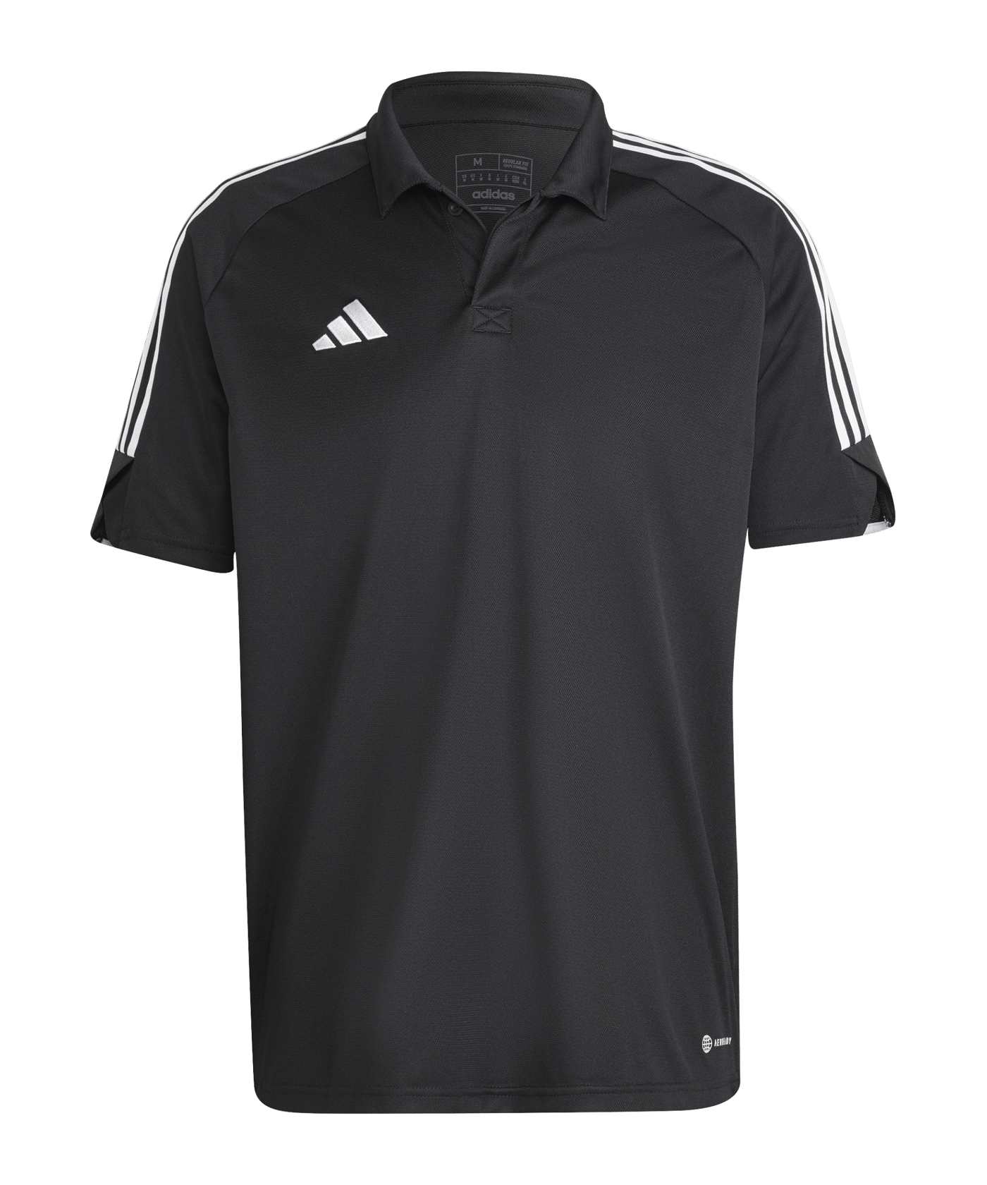 adidas Tiro 23 League Poloshirt Schwarz - schwarz