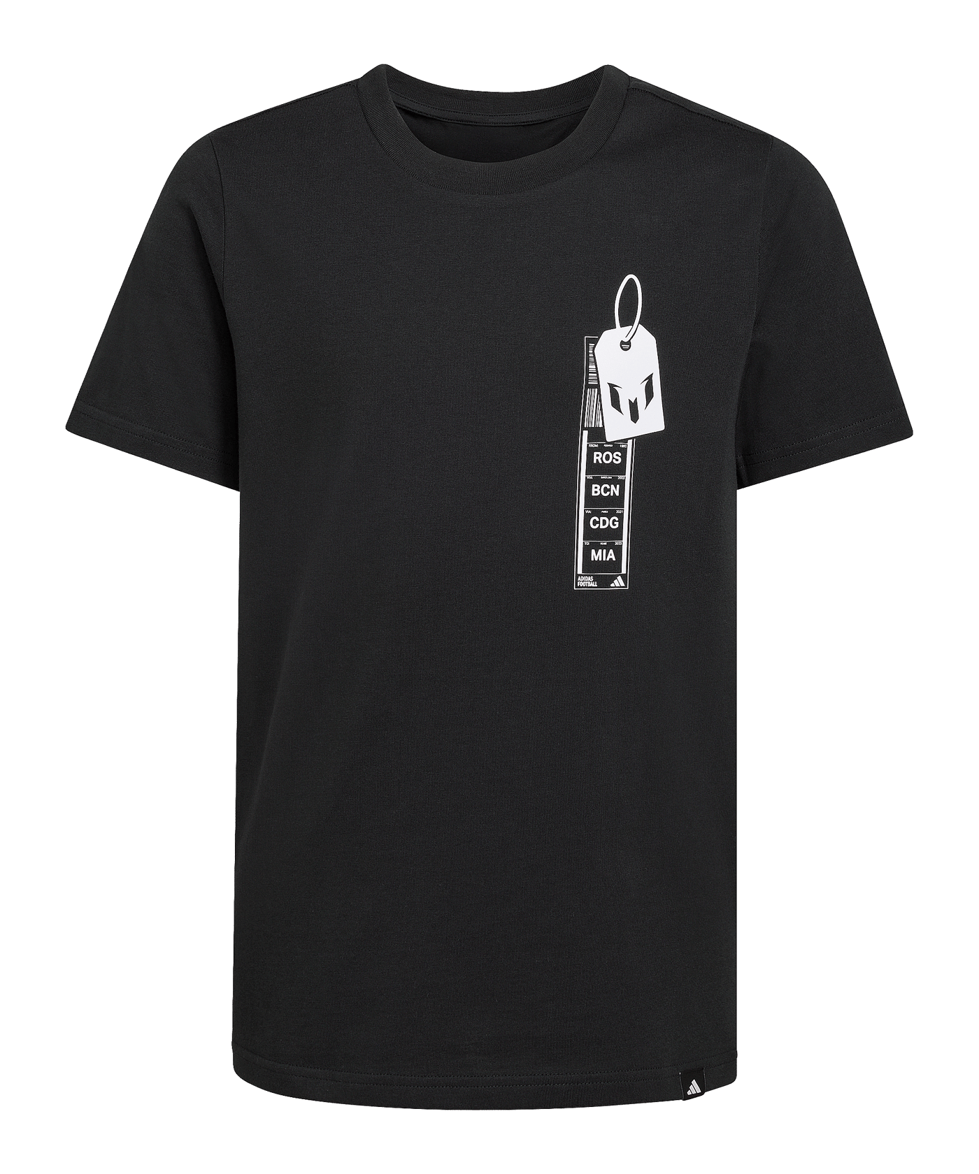 adidas Messi Fun T-Shirt Kids Schwarz - schwarz