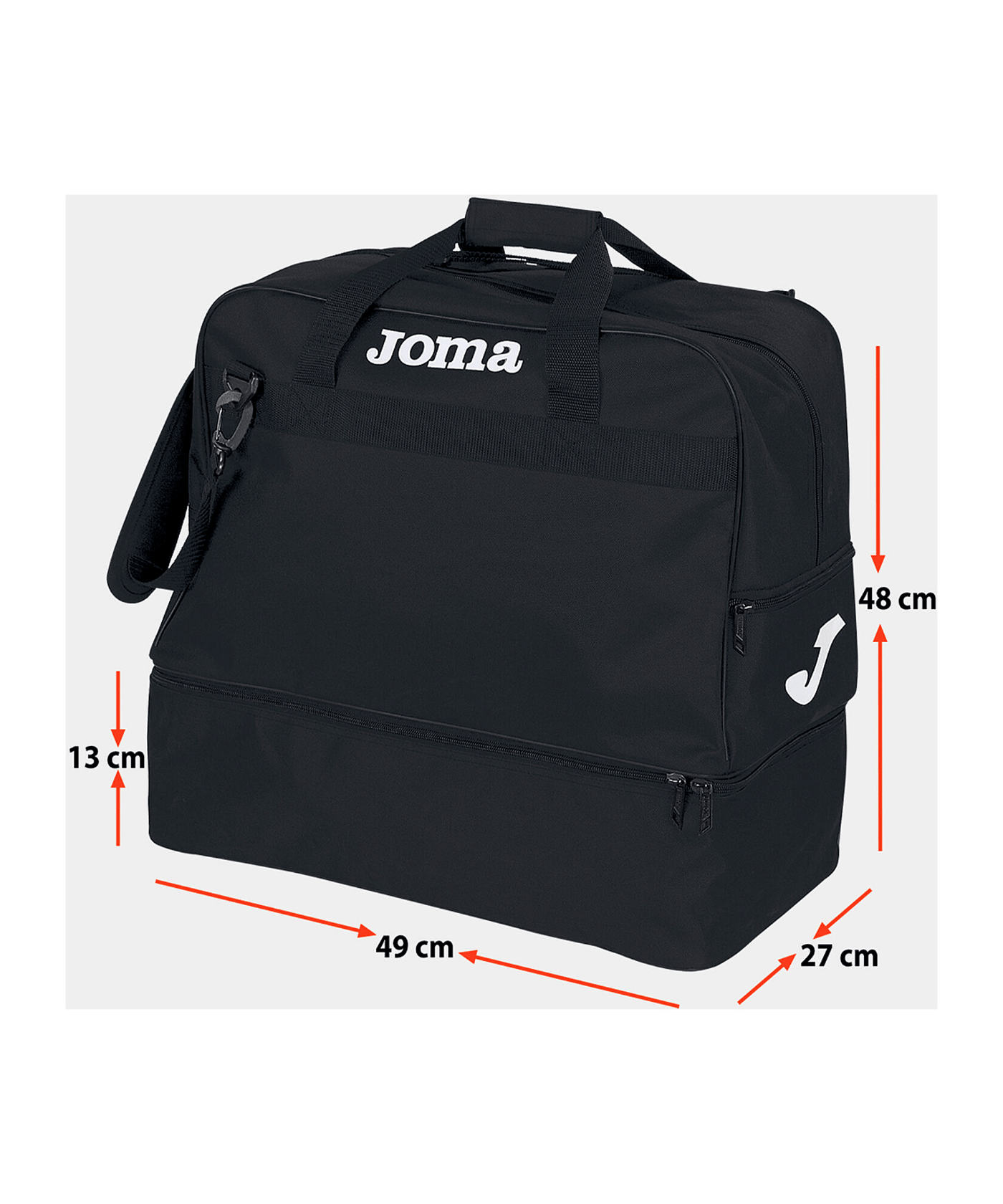 Joma Sporttasche Grande training - schwarz