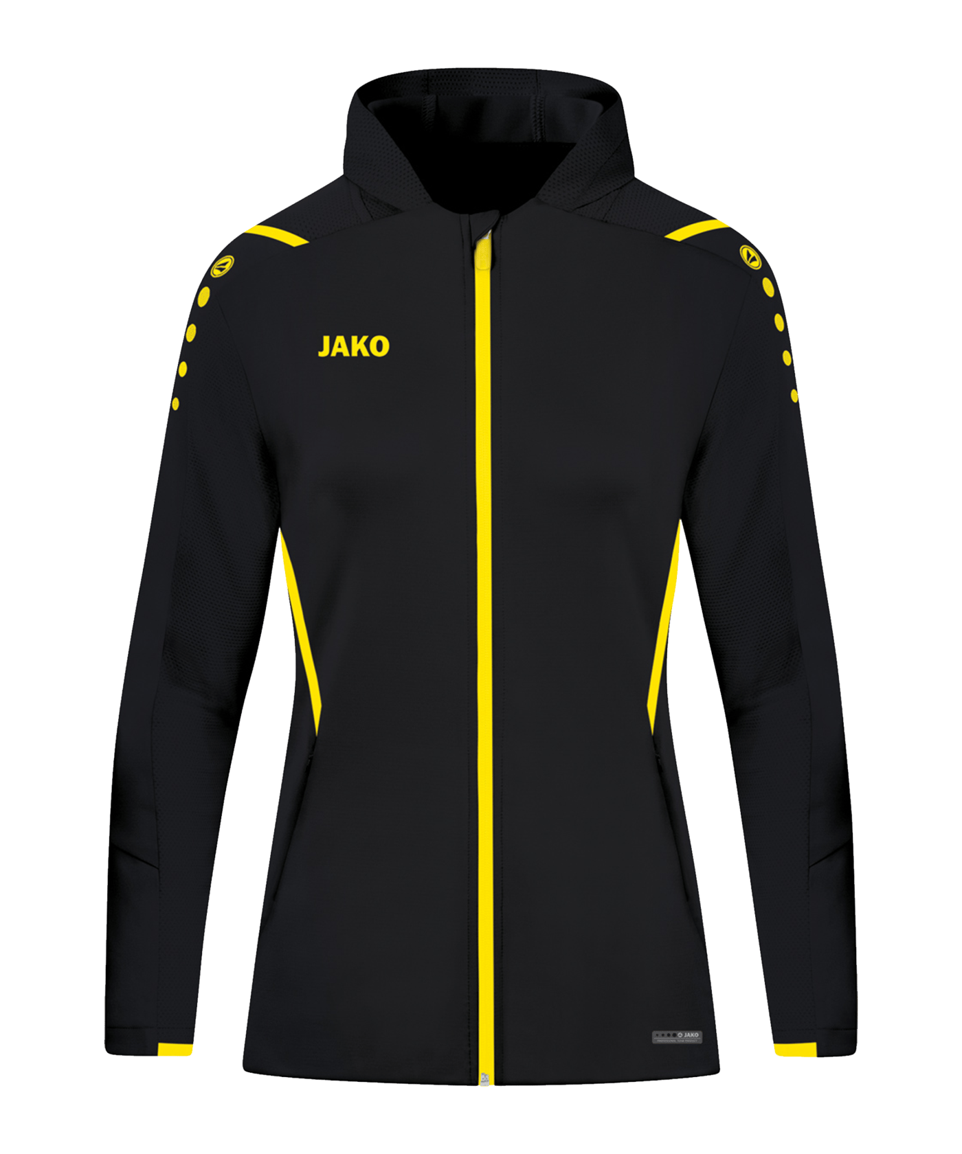 JAKO Challenge Trainingsjacke Damen Schwarz F803 - schwarz