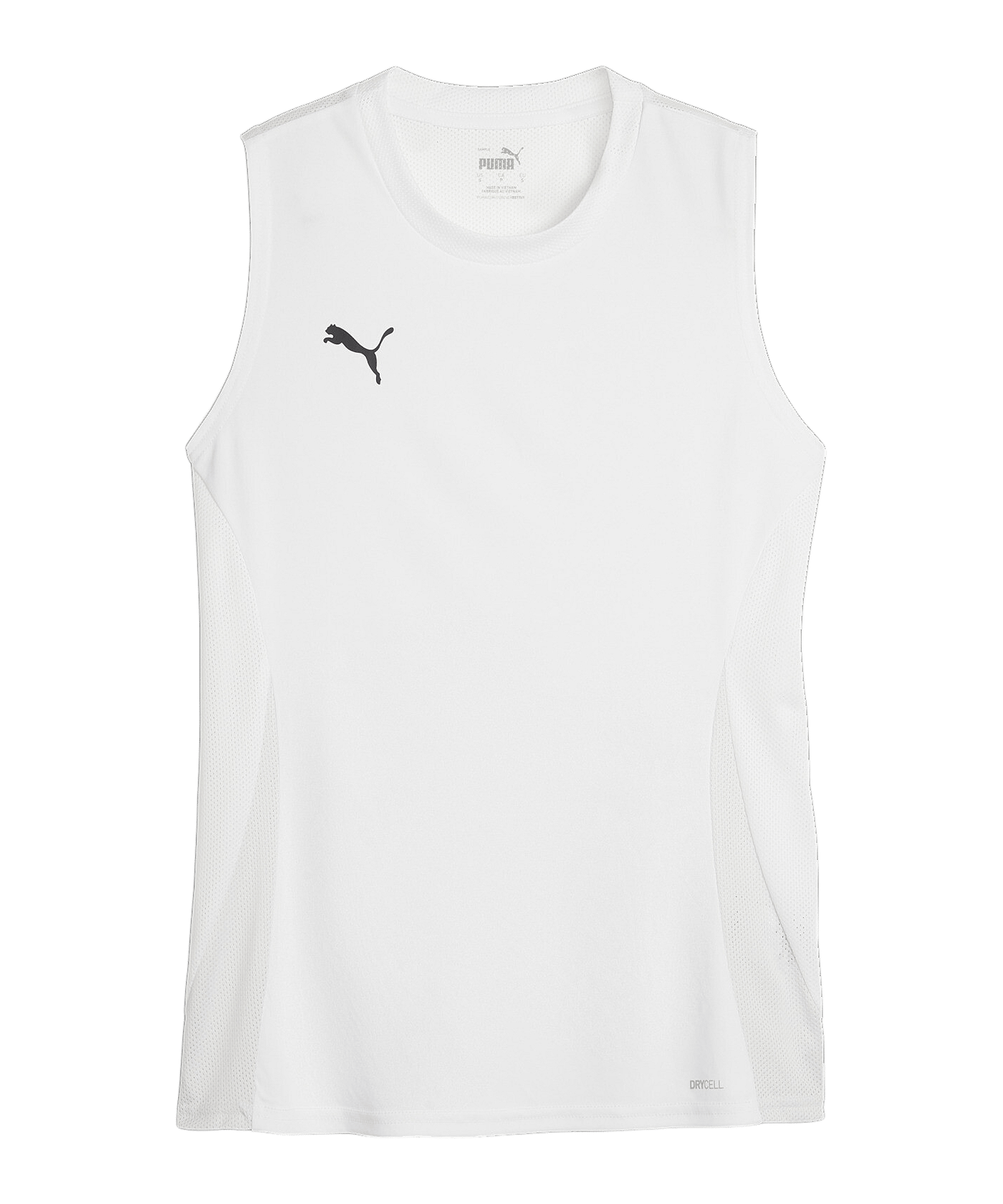 PUMA teamGOAL Tanktop Damen Weiss Schwarz F04 - weiss