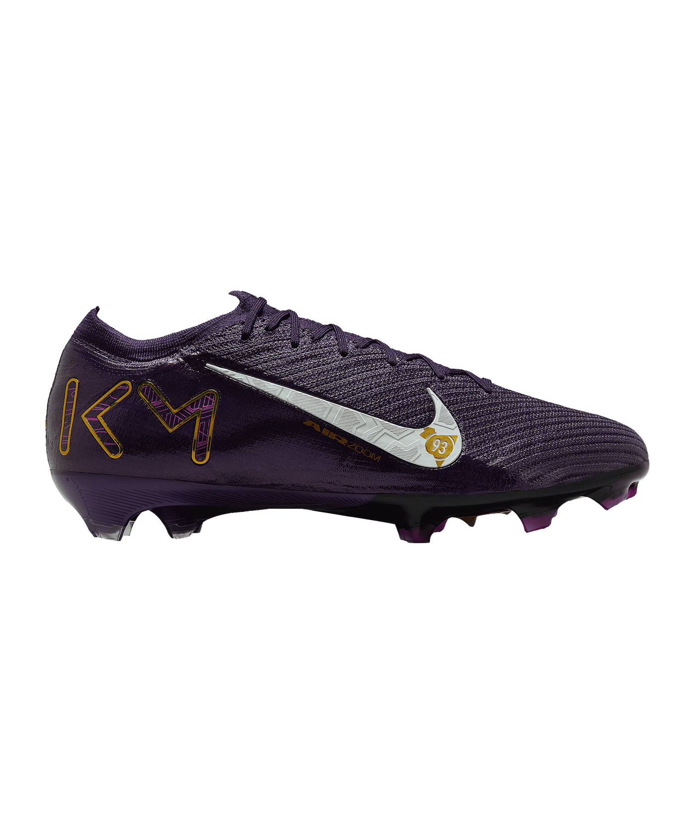 Nike Air Zoom Mercurial Vapor XVI Elite FG Kylian Mbappe Signature Lila F500 - lila