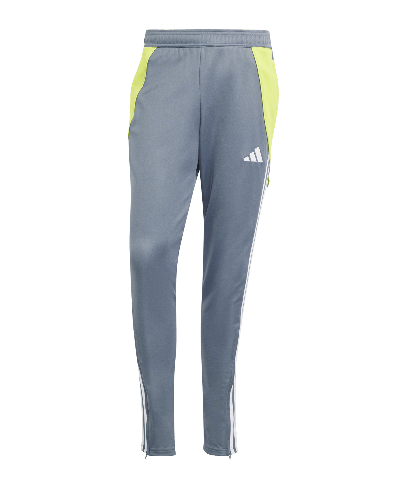 adidas Tiro 24 Trainingshose Grau Gelb - grau