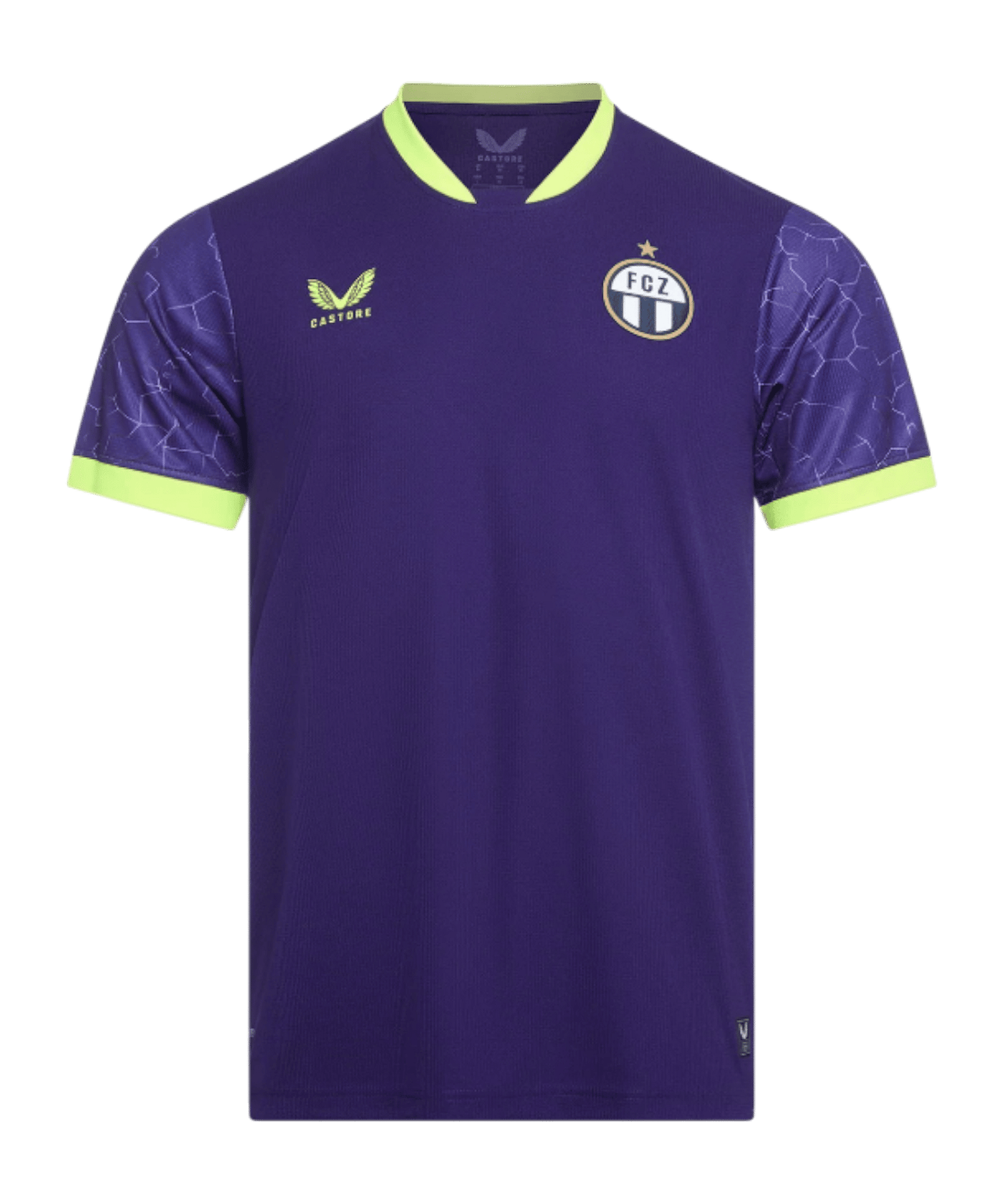 Castore FC Zürich Trikot Auswärts 2025/2026 Lila F059 - lila