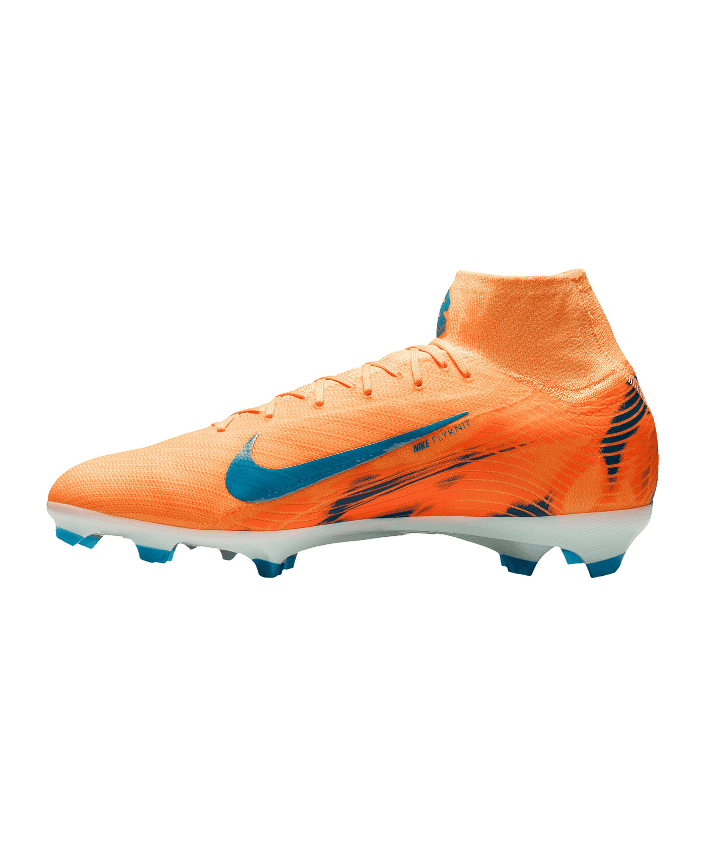 Nike Air Zoom Mercurial Superfly X Pro FG Kylian Mbappe Signature Orange F801 - orange